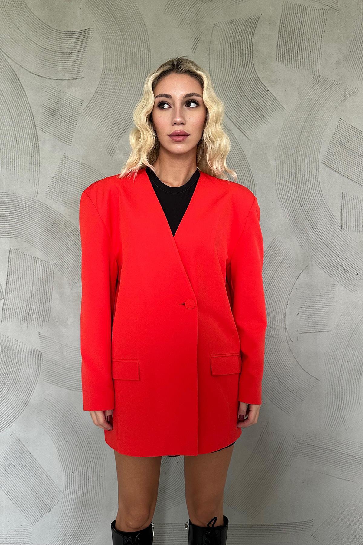 Jacket With Elastic Skirt - Coral - Brand: Elisa - Women & Kids, Baby Clothes Wholesale - TheBS Women