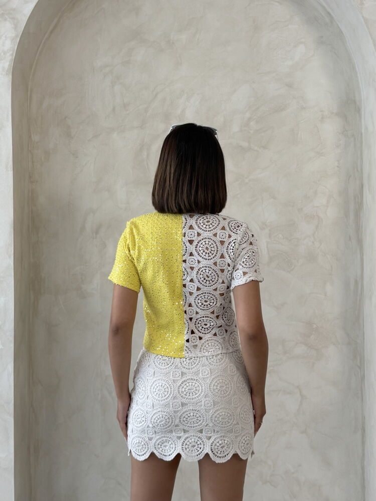 White Slim Fit Polo Neck Crop Shirt – Brand: Topshow – Women & Kids, Baby Clothes Wholesale – TheBS Women