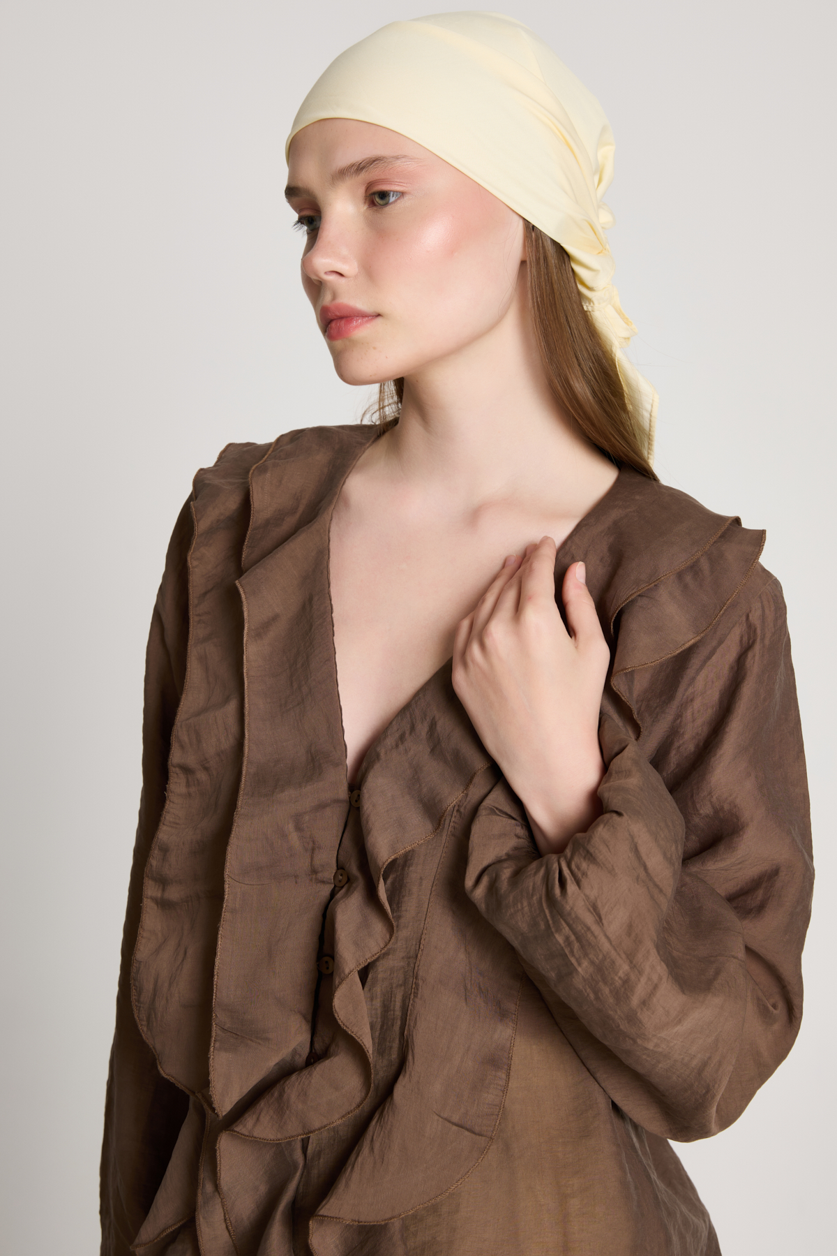 Elegant Buttoned V-Neck Shirt - Brand: First Angels - Women & Kids, Baby Clothes Wholesale - TheBS Women Elegant Buttoned V-Neck Shirt - Brand: First Angels - Women & Kids, Baby Clothes Wholesale - TheBS Women