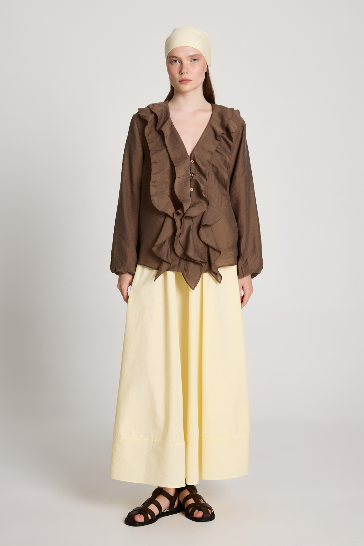 Elegant Buttoned V-Neck Shirt - Brand: First Angels - Women & Kids, Baby Clothes Wholesale - TheBS Women Elegant Buttoned V-Neck Shirt - Brand: First Angels - Women & Kids, Baby Clothes Wholesale - TheBS Women