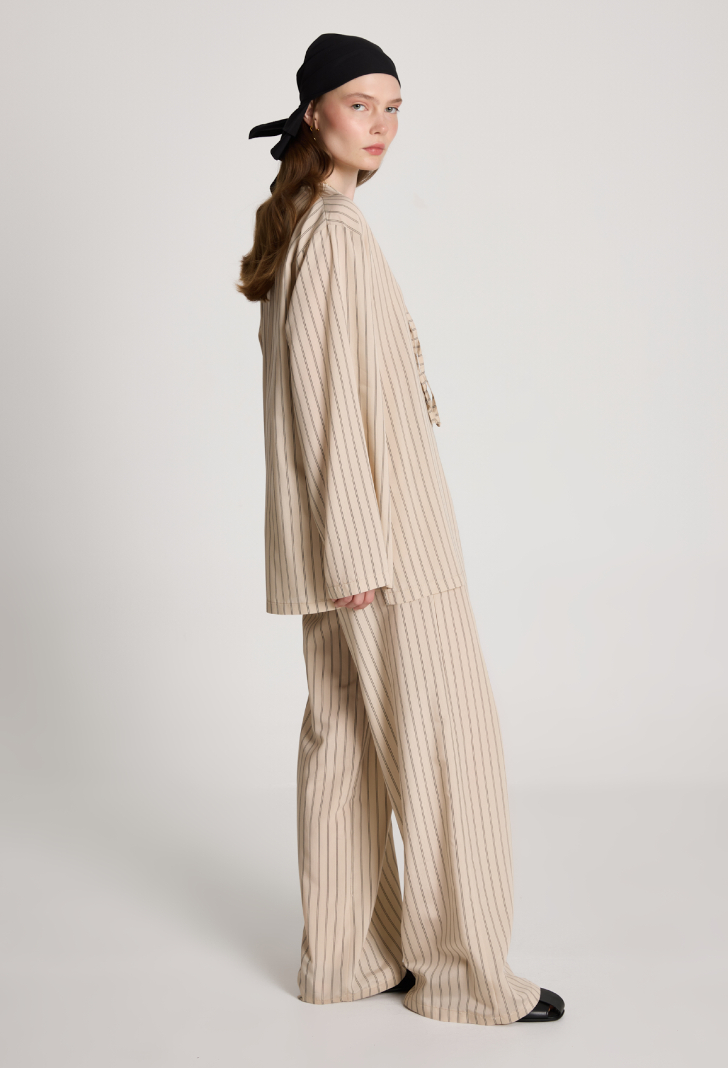 Striped Elegant Casual Suit - Brand: First Angels - Women & Kids, Baby Clothes Wholesale - TheBS Women