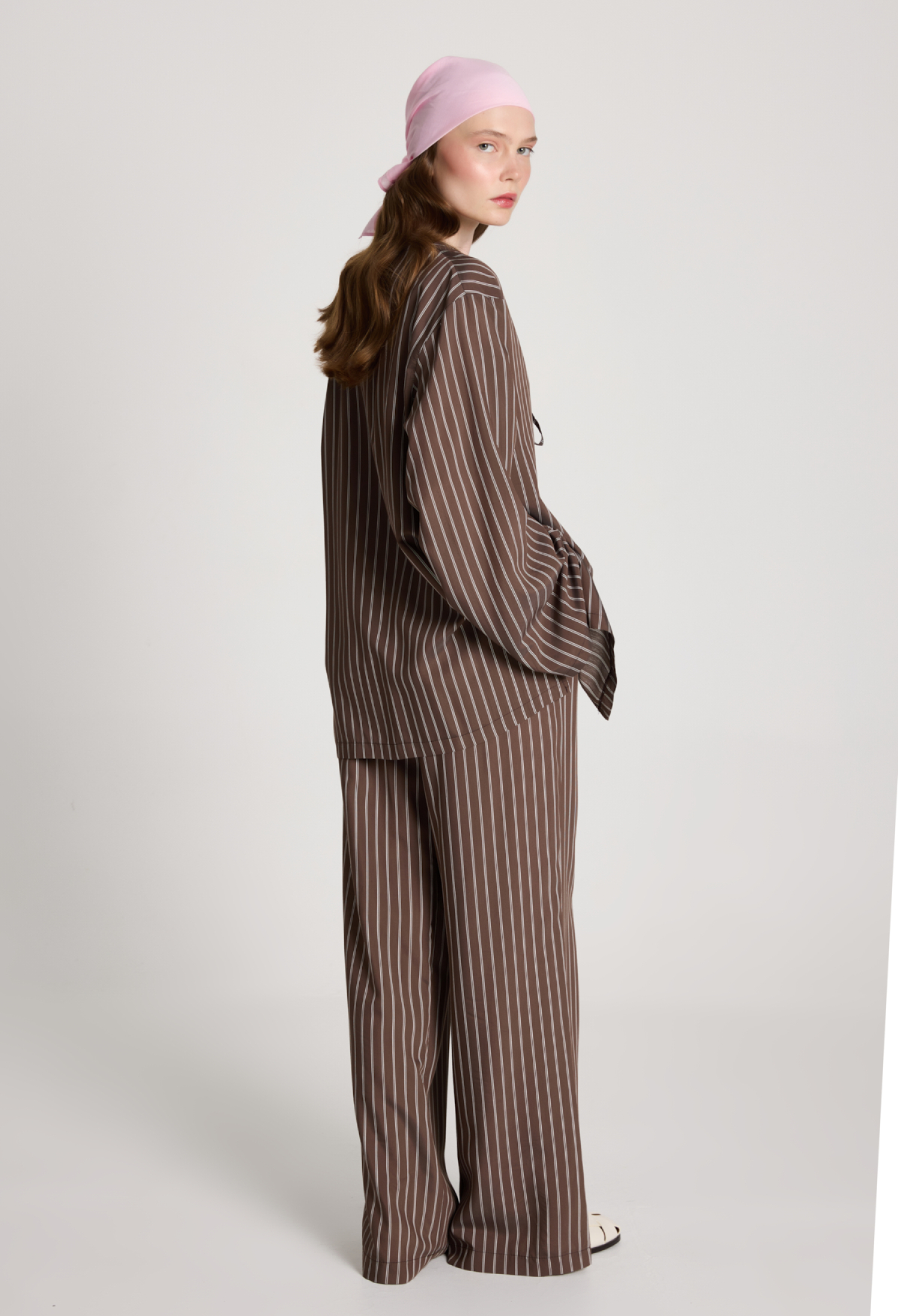 Striped Casual Oversized Suit - Brand: First Angels - Women & Kids, Baby Clothes Wholesale - TheBS Women