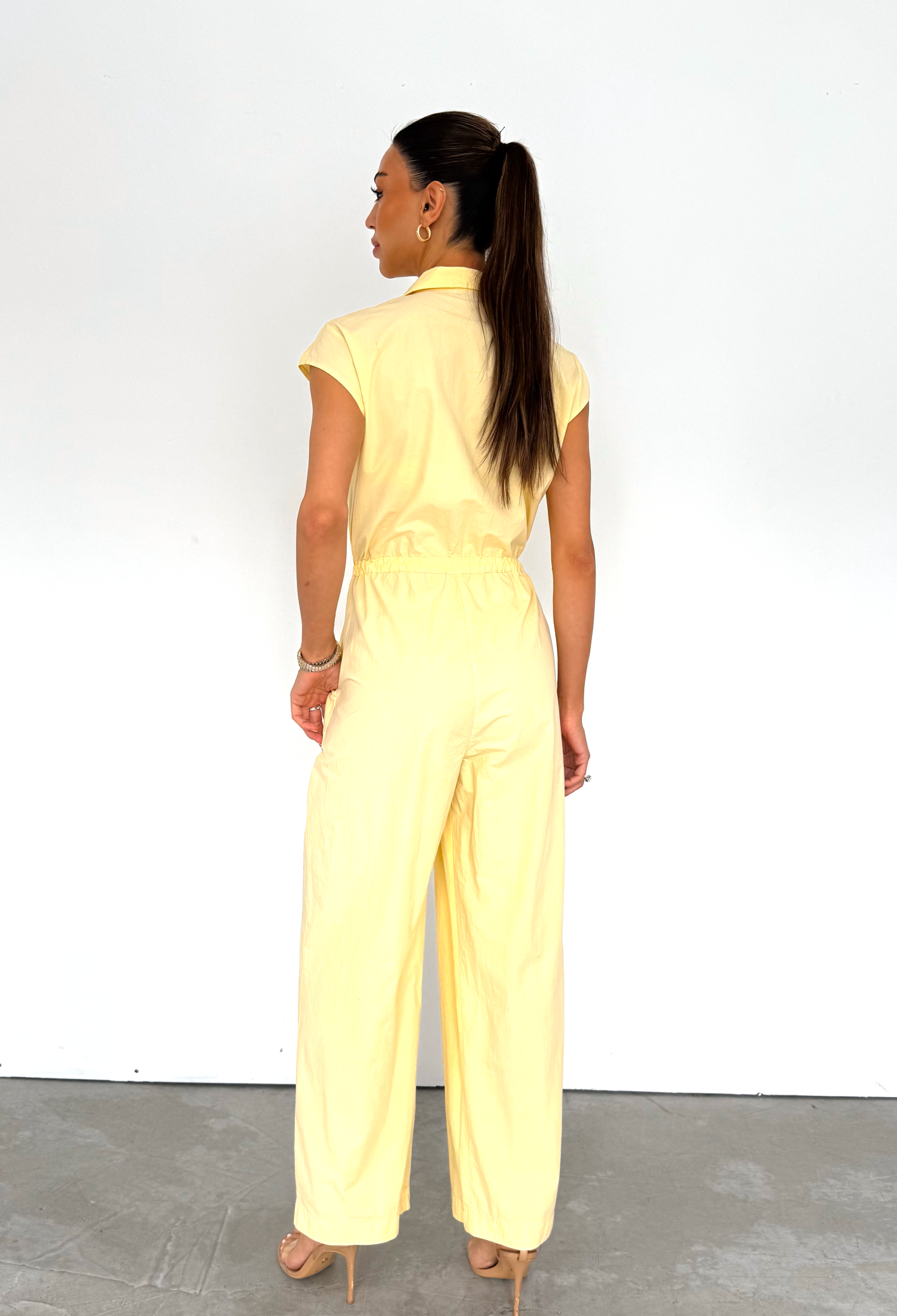 Shirt Jumpsuit Sleeveless Casual Elegant - Brand: Cream Rouge - Women & Kids, Baby Clothes Wholesale - TheBS Women