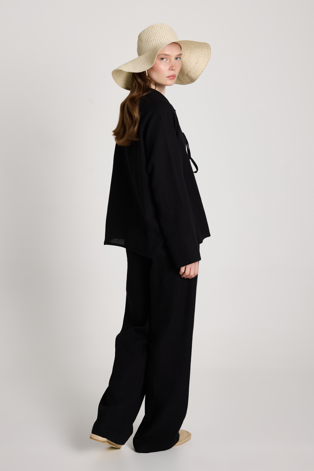 Suit With Notched Neck And Tie Closure - Brand: First Angels - Women & Kids, Baby Clothes Wholesale - TheBS Women Suit With Notched Neck And Tie Closure - Brand: First Angels - Women & Kids, Baby Clothes Wholesale - TheBS Women