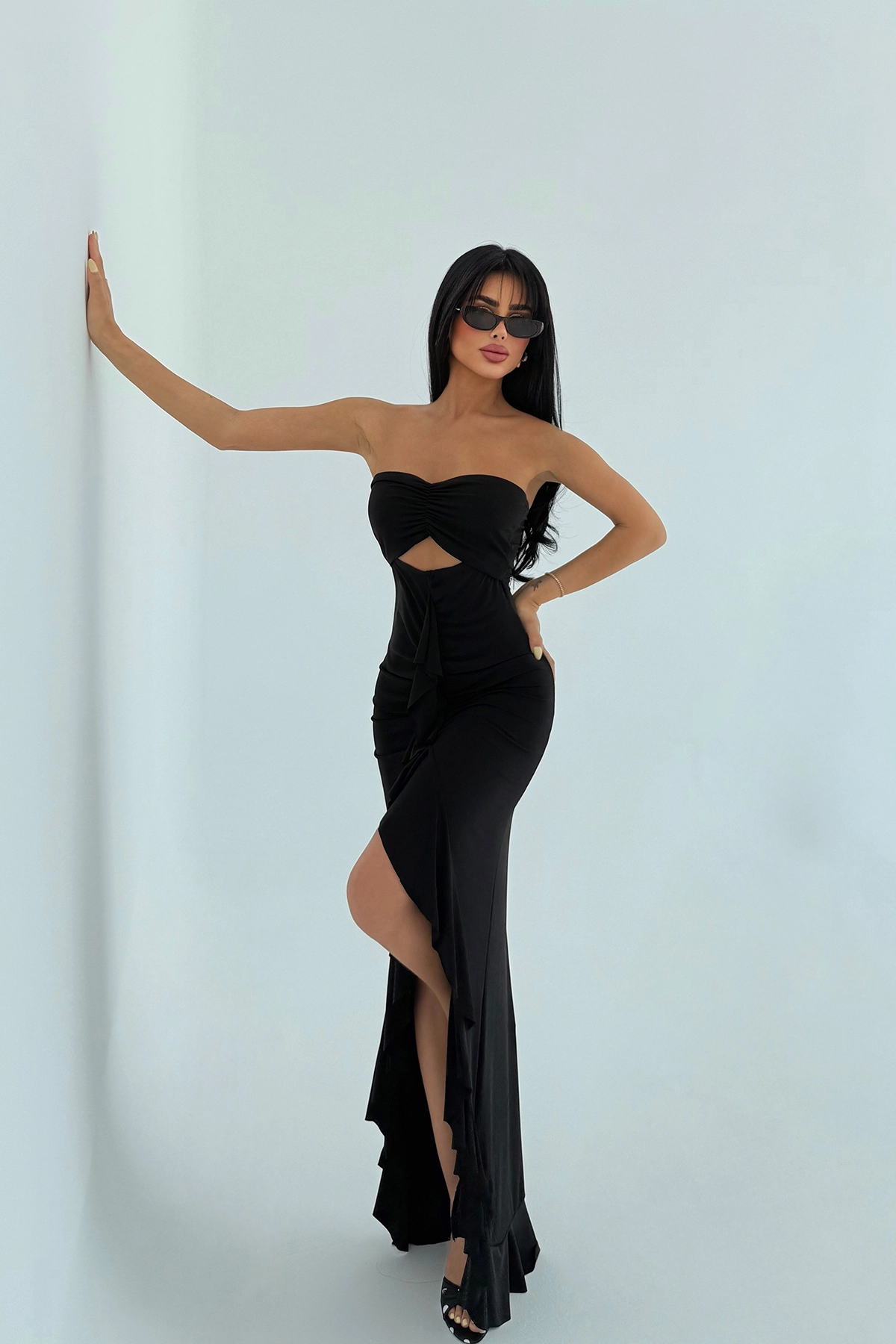 Glamorous Backless Floor Length Dress - Brand: EYYO ATELIER - Women & Kids, Baby Clothes Wholesale - TheBS Women