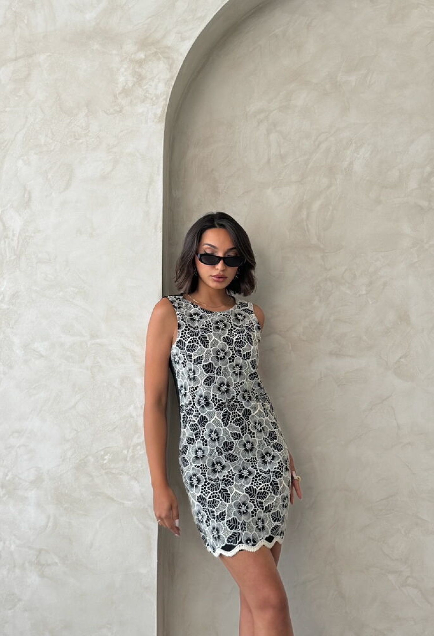 ElegantSheath Dress With Floral Pattern - Brand: Topshow - Women & Kids, Baby Clothes Wholesale - TheBS Women