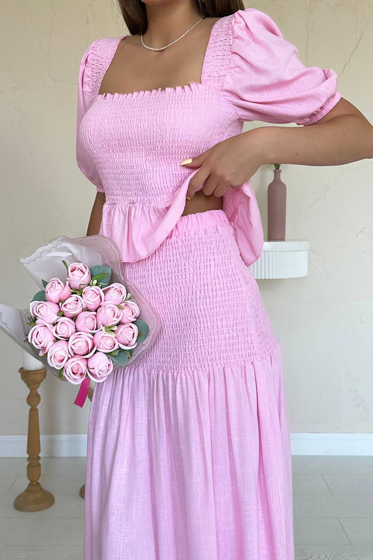 Elegant Fitted Maxi Skirt Set – Brand: Elisa – Women & Kids, Baby Clothes Wholesale – TheBS Women