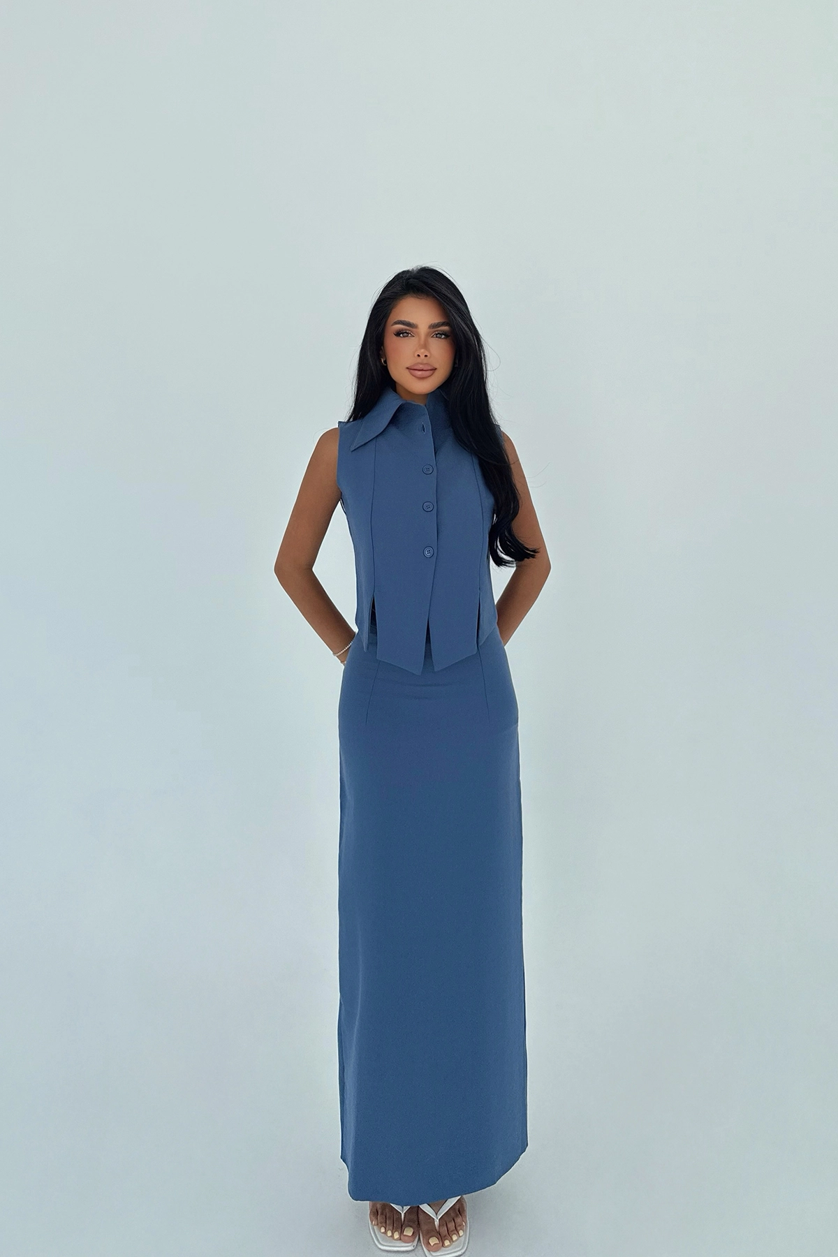 ElegantSet With Buttoned Closure - Brand: EYYO ATELIER - Women & Kids, Baby Clothes Wholesale - TheBS Women