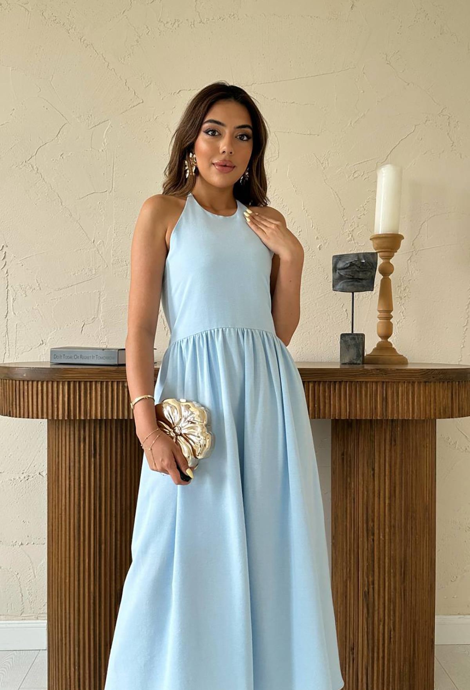 Elegant Fit And Flare Dress - Brand: Elisa - Women & Kids, Baby Clothes Wholesale - TheBS Women