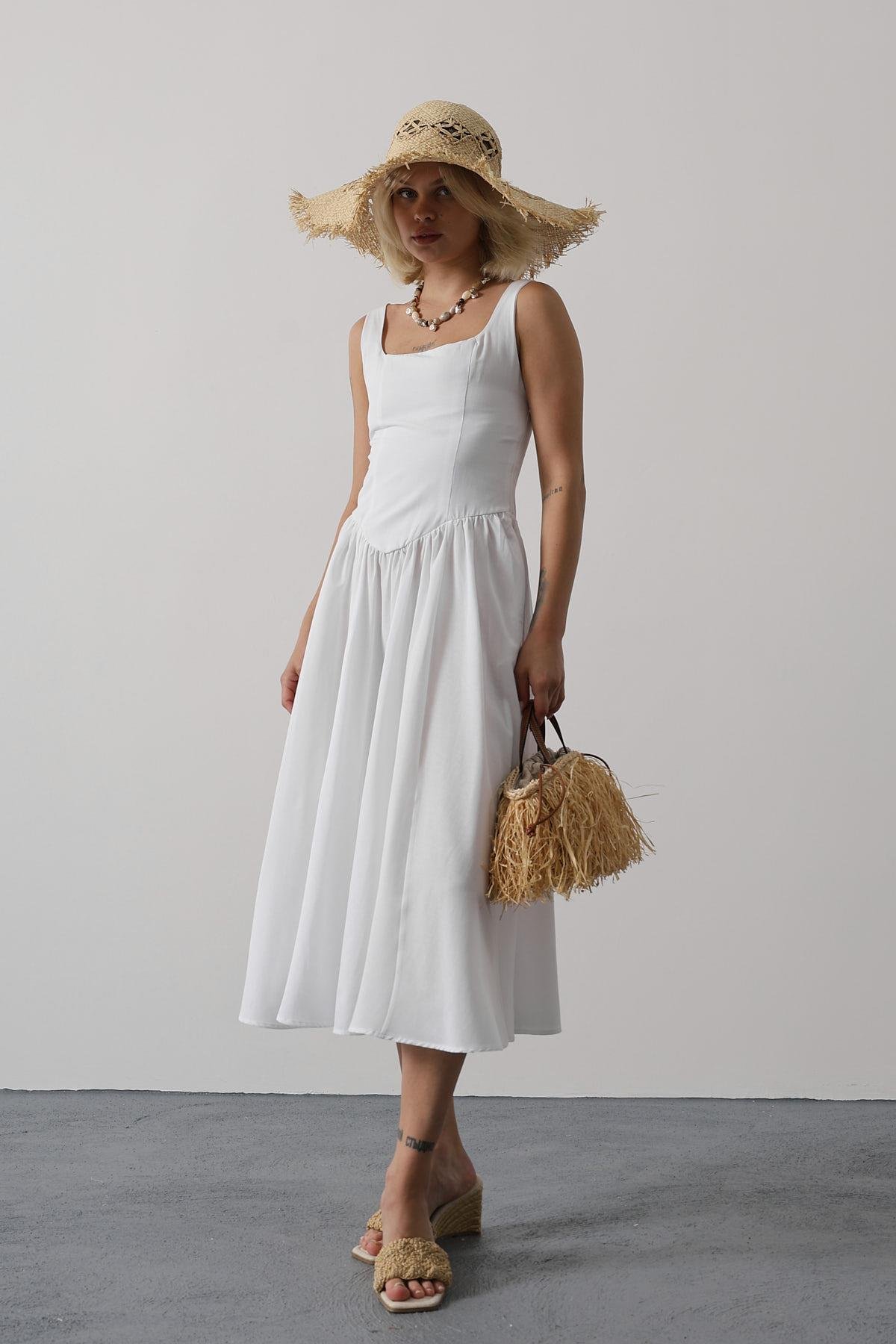 A-Line Cap Sleeve Dress - Brand: Reyon - Women & Kids, Baby Clothes Wholesale - TheBS Women A-Line Cap Sleeve Dress - Brand: Reyon - Women & Kids, Baby Clothes Wholesale - TheBS Women