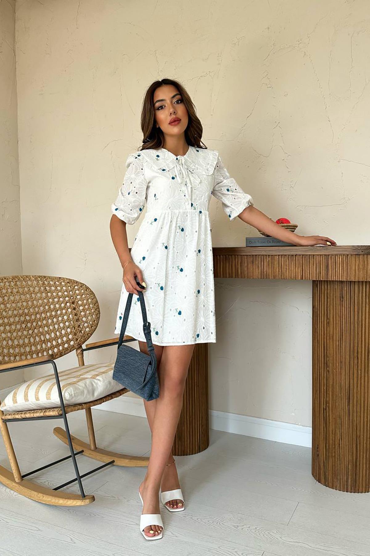 Baby Collar Brode Dress - Brand: Elisa - Women & Kids, Baby Clothes Wholesale - TheBS Women