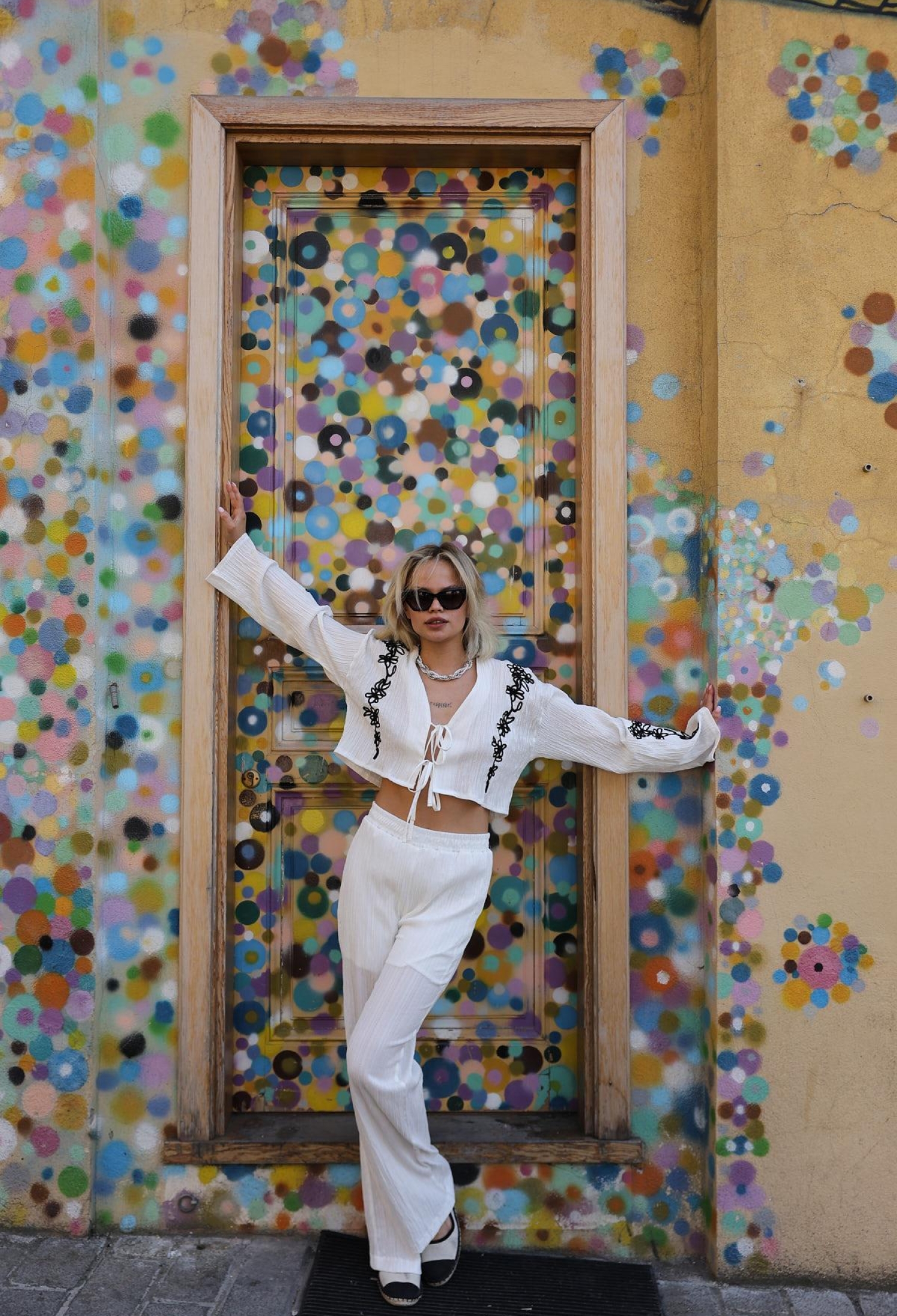 Elegant Boho Set With Palazzo Pants - Brand: Reyon - Women & Kids, Baby Clothes Wholesale - TheBS Women