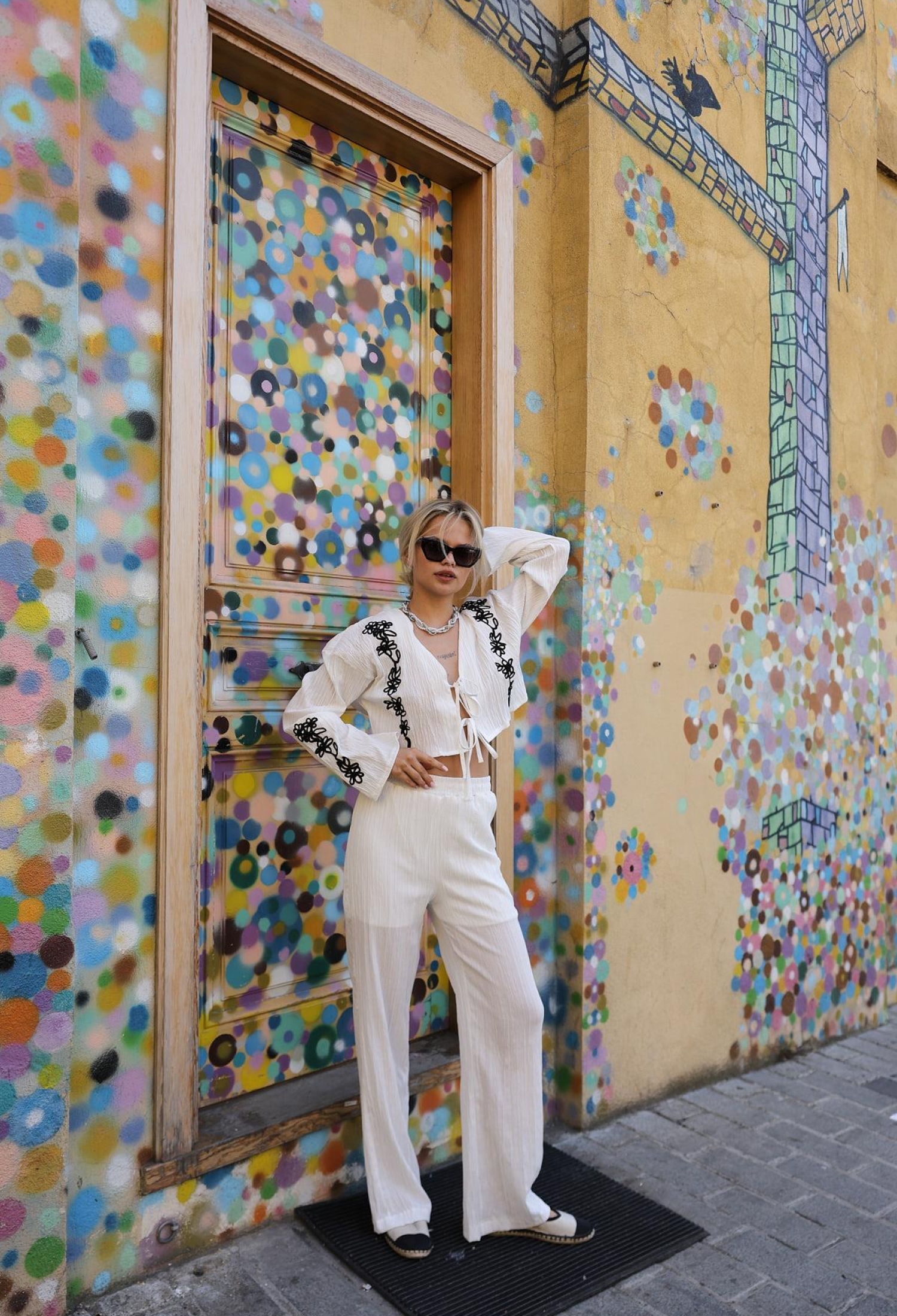 Elegant Boho Set With Palazzo Pants - Brand: Reyon - Women & Kids, Baby Clothes Wholesale - TheBS Women