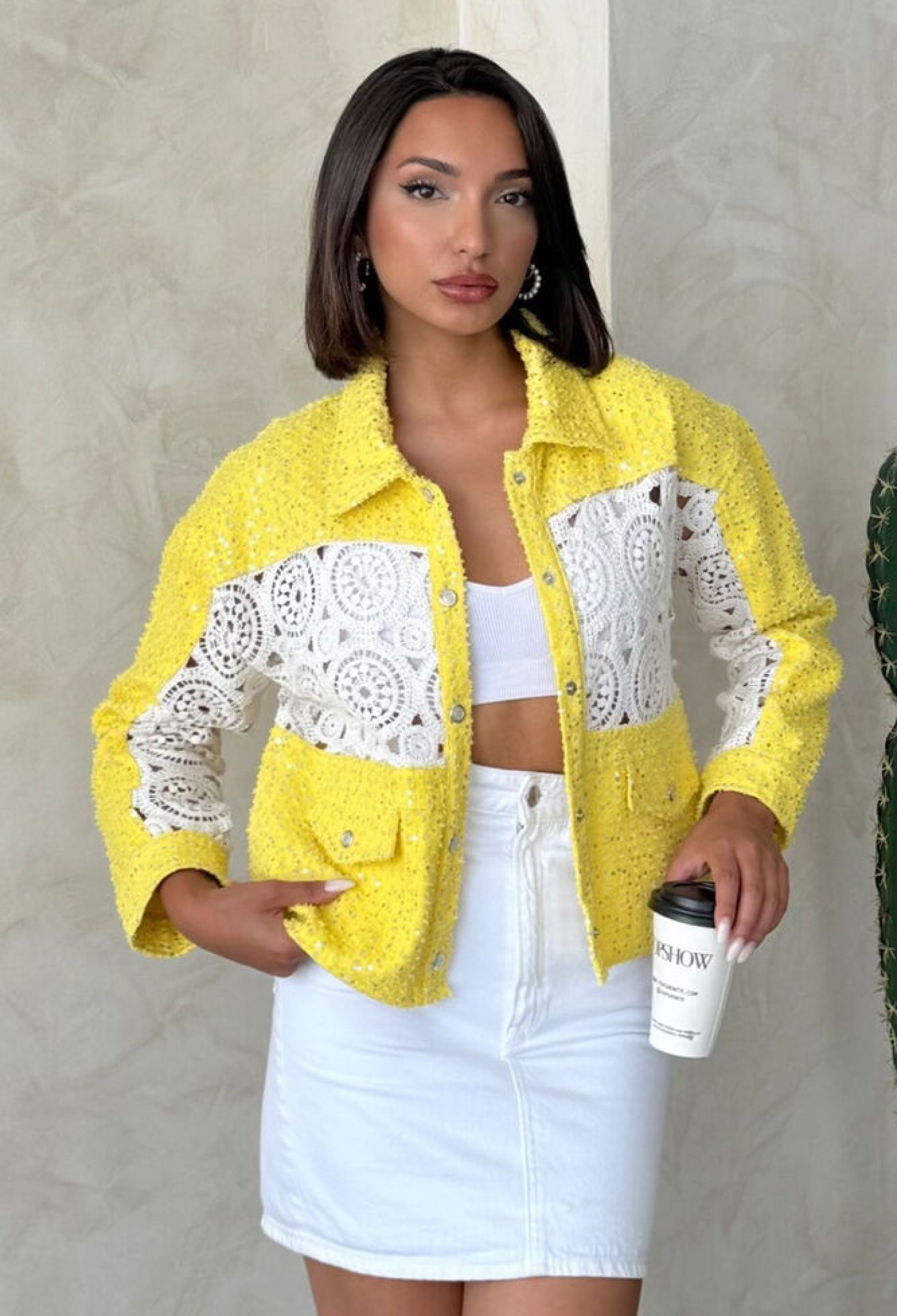 Casual Elegant Vintage Overshirt Jacket - Brand: Topshow - Women & Kids, Baby Clothes Wholesale - TheBS Women