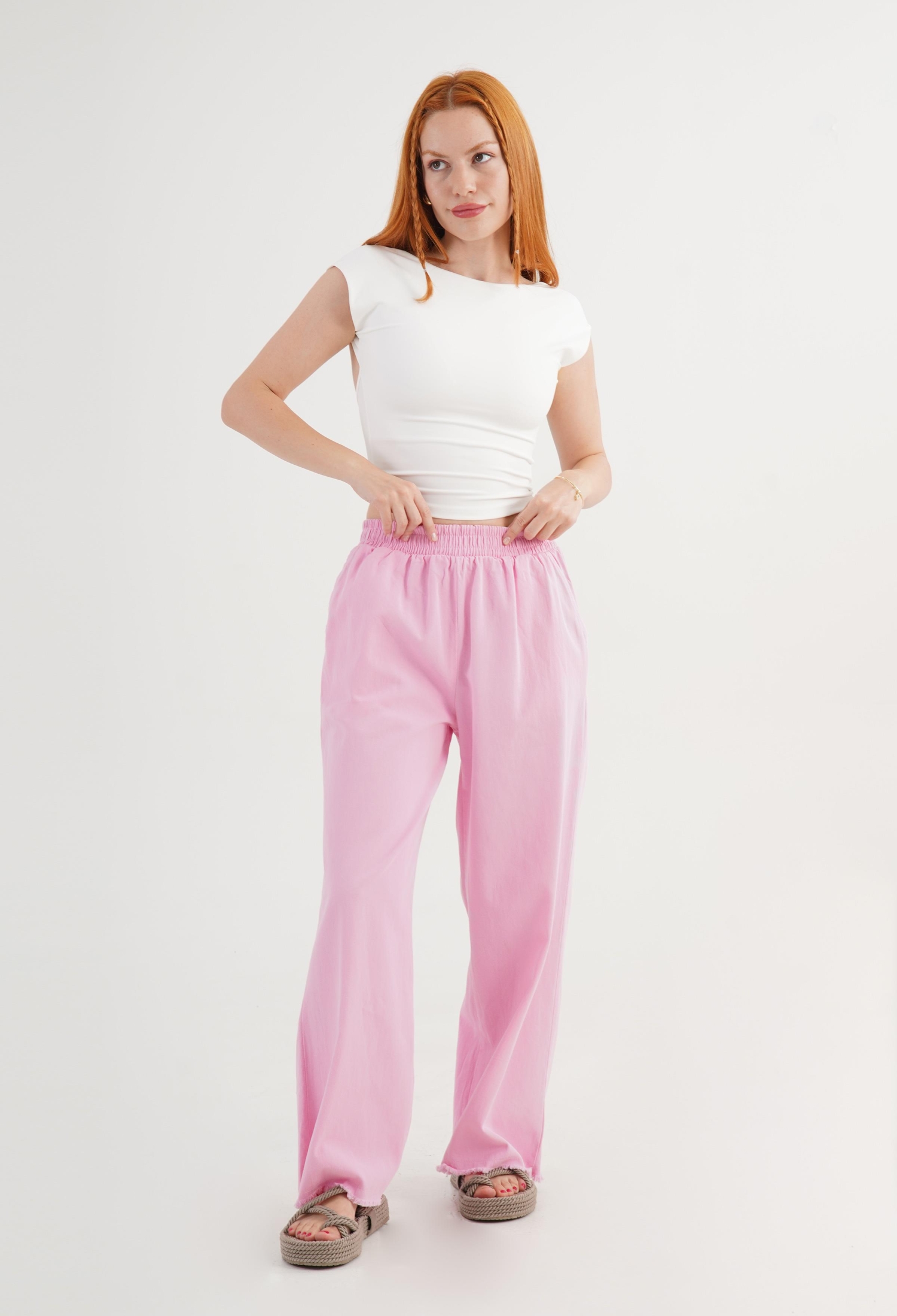 Casual Boho Palazzo Pants - Brand: Lustrin - Women & Kids, Baby Clothes Wholesale - TheBS Women
