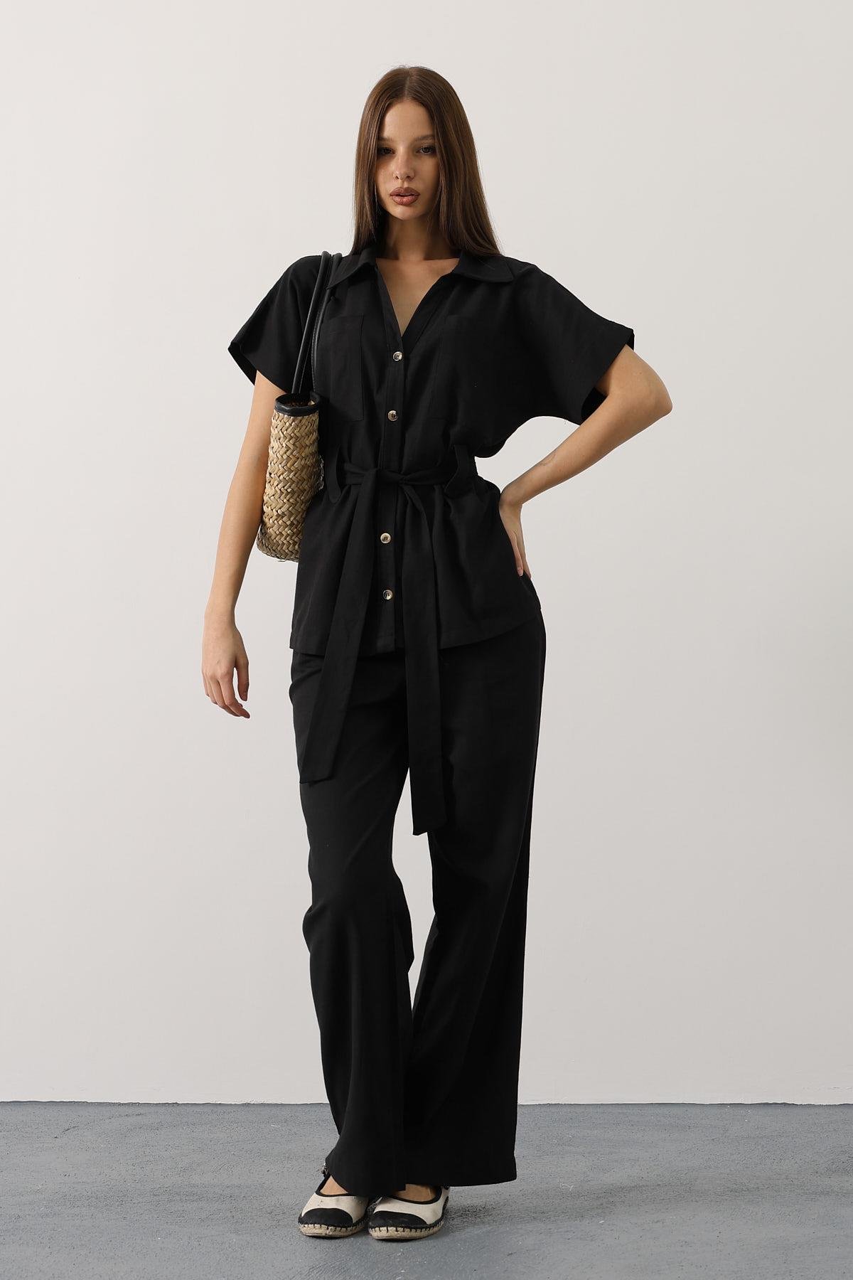 Set With Elegant Palazzo Pants - Brand: Reyon - Women & Kids, Baby Clothes Wholesale - TheBS Women Set With Elegant Palazzo Pants - Brand: Reyon - Women & Kids, Baby Clothes Wholesale - TheBS Women