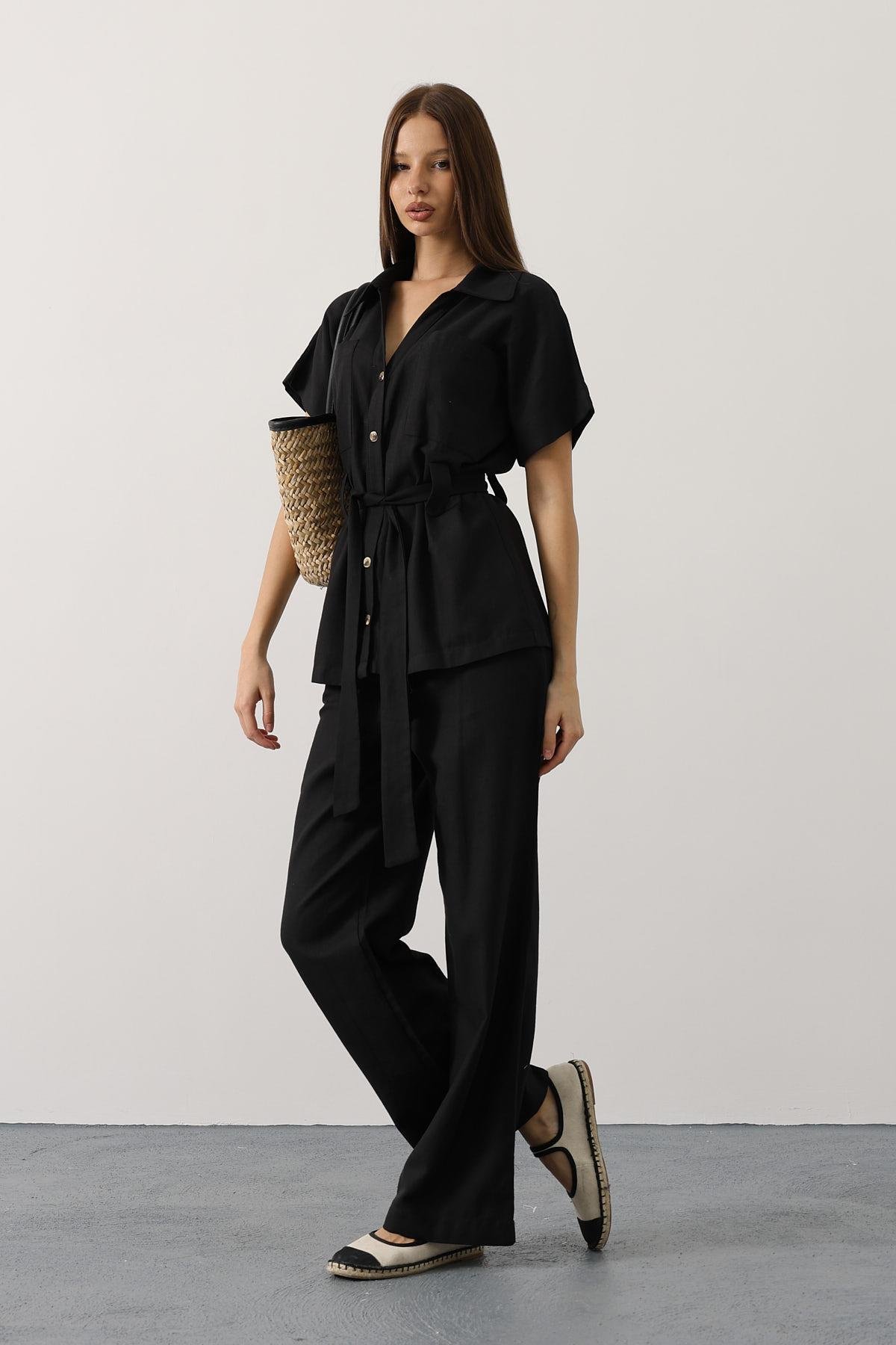 Set With Elegant Palazzo Pants - Brand: Reyon - Women & Kids, Baby Clothes Wholesale - TheBS Women Set With Elegant Palazzo Pants - Brand: Reyon - Women & Kids, Baby Clothes Wholesale - TheBS Women