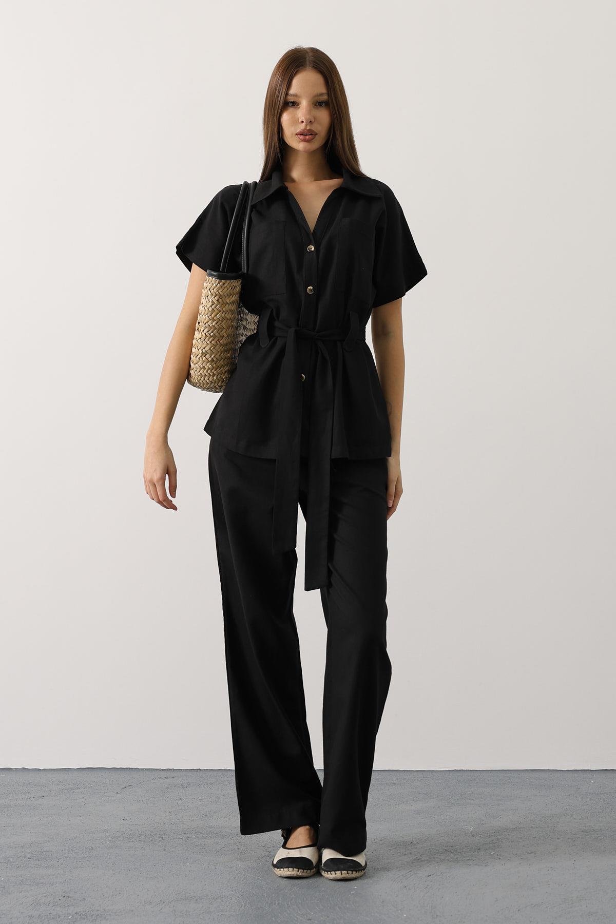 Set With Elegant Palazzo Pants - Brand: Reyon - Women & Kids, Baby Clothes Wholesale - TheBS Women Set With Elegant Palazzo Pants - Brand: Reyon - Women & Kids, Baby Clothes Wholesale - TheBS Women