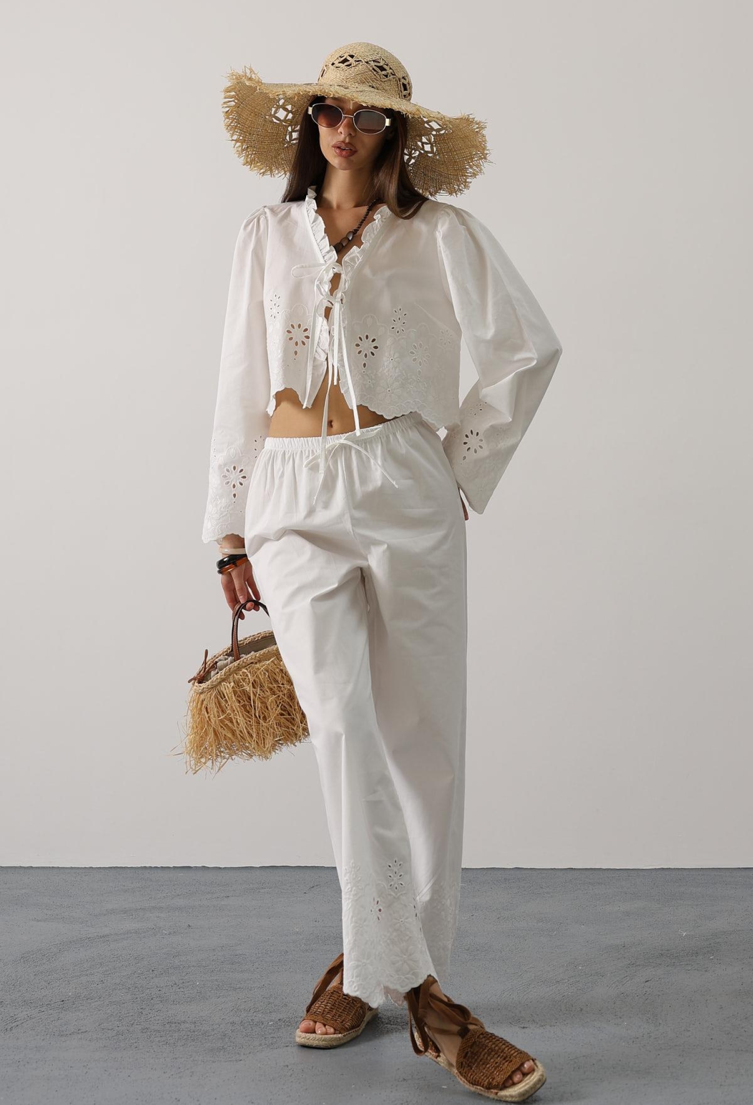 Boho Palazzo Pants Set - Brand: Reyon - Women & Kids, Baby Clothes Wholesale - TheBS Women