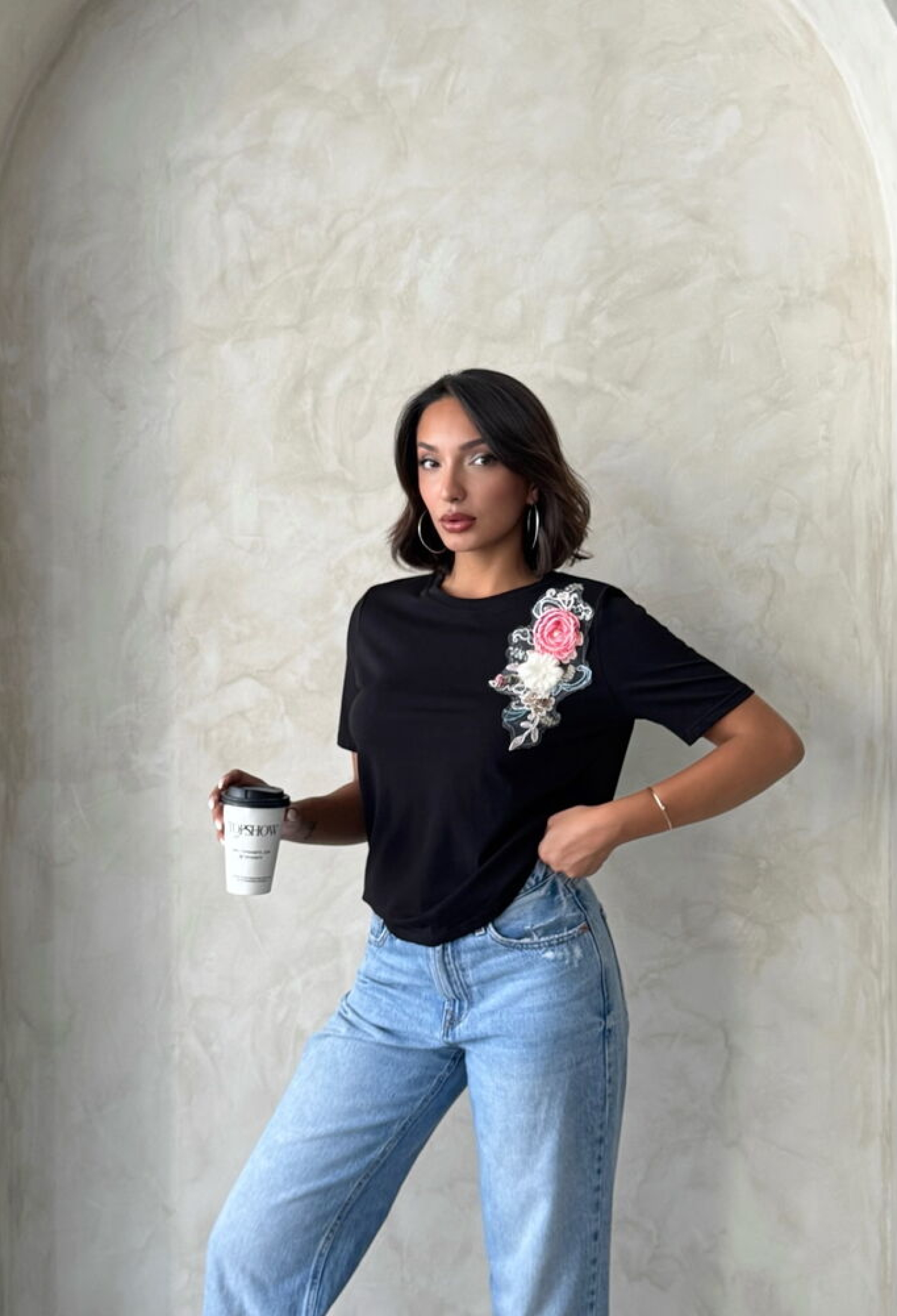 Floral Casual Elegant Blouse - Brand: Topshow - Women & Kids, Baby Clothes Wholesale - TheBS Women