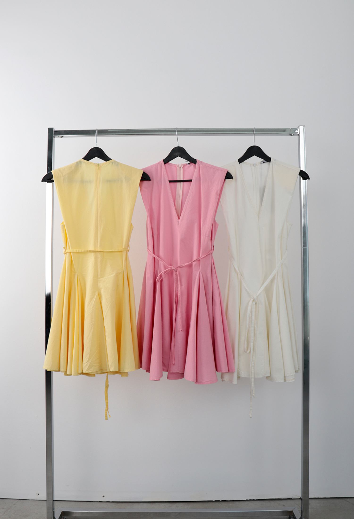 Fit And Flare Dress With V-Neck And Cap Sleeves - Brand: Cream Rouge - Women & Kids, Baby Clothes Wholesale - TheBS Women