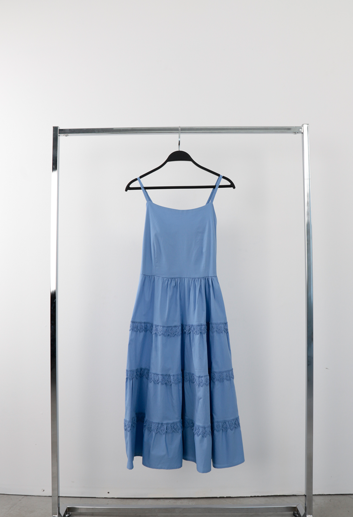 Khaki Fit And Flare Dress With Square Neck - Brand: Cream Rouge - Women & Kids, Baby Clothes Wholesale - TheBS Women