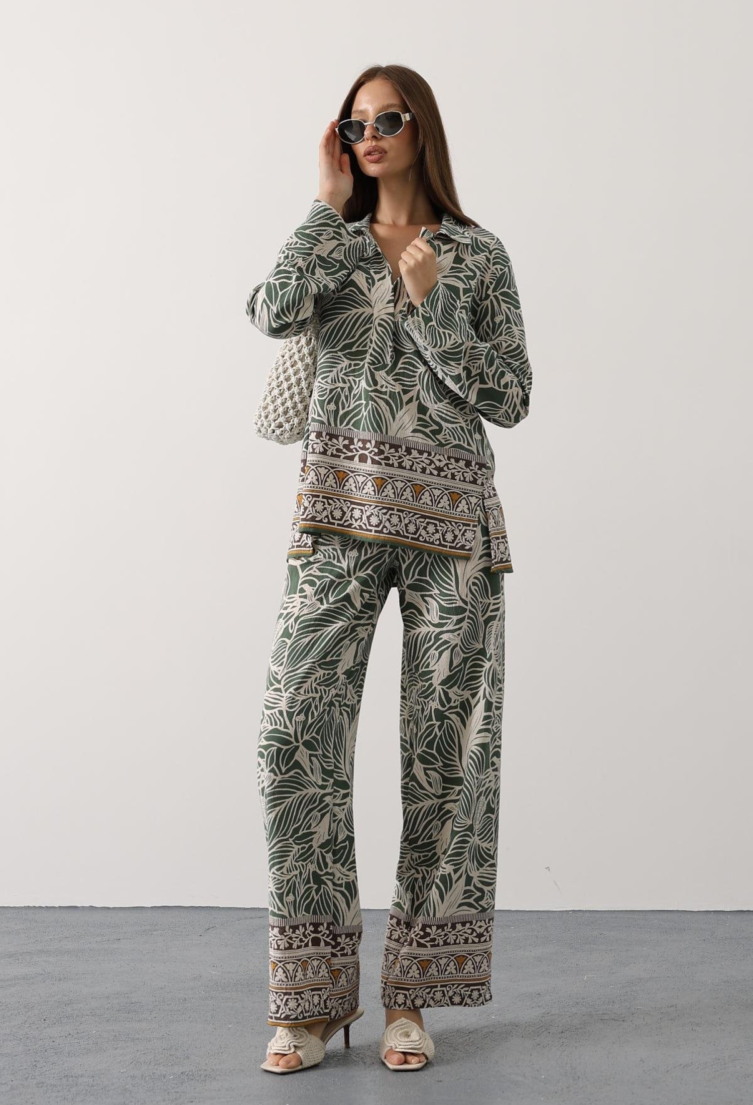 Floral Palazzo Set - Brand: Reyon - Women & Kids, Baby Clothes Wholesale - TheBS Women