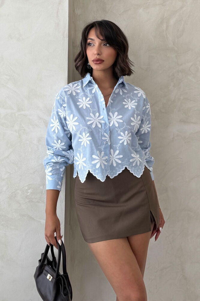 Floral Casual Elegant Shirt – Brand: Topshow – Women & Kids, Baby Clothes Wholesale – TheBS Women