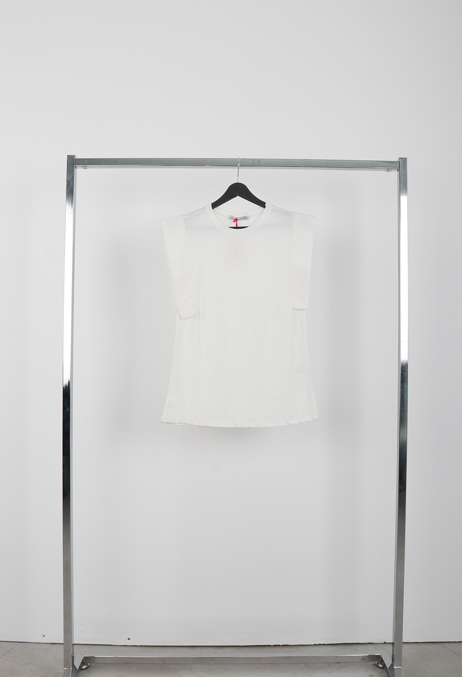 White Tshirt Sleeveless Casual Crew Neck Regular Fit - Brand: Cream Rouge - Women & Kids, Baby Clothes Wholesale - TheBS Women