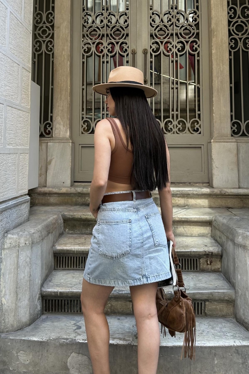 Casual Streetwear Cute A-Line Mini Skirt - Brand: XLove - Women & Kids, Baby Clothes Wholesale - TheBS Women Casual Streetwear Cute A-Line Mini Skirt - Brand: XLove - Women & Kids, Baby Clothes Wholesale - TheBS Women