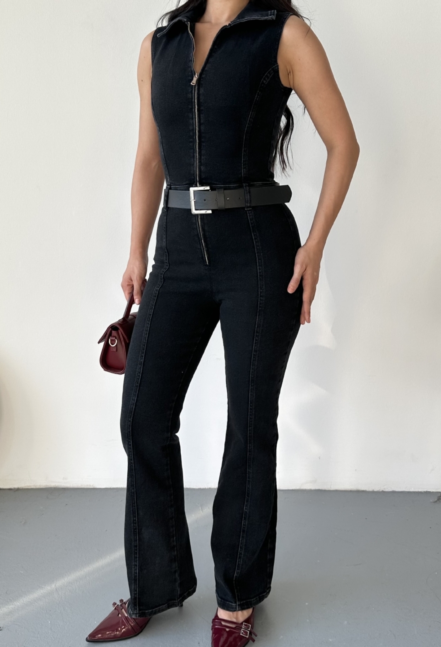 Black Tailored Slim Fit Sexy Jumpsuit - Brand: XLove - Women & Kids, Baby Clothes Wholesale - TheBS Women