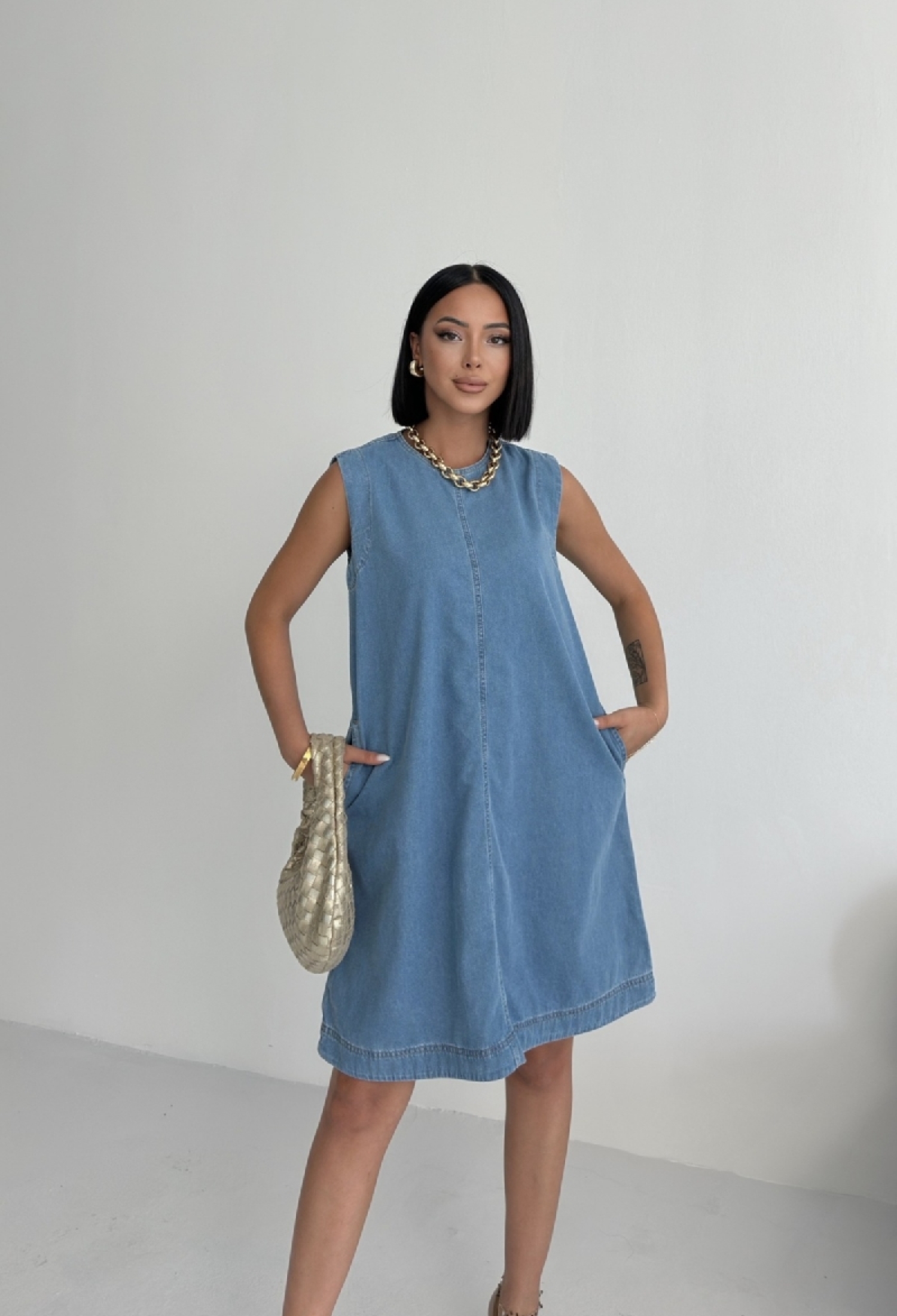 Shift Dress With Cap Sleeves - Brand: XLove - Women & Kids, Baby Clothes Wholesale - TheBS Women