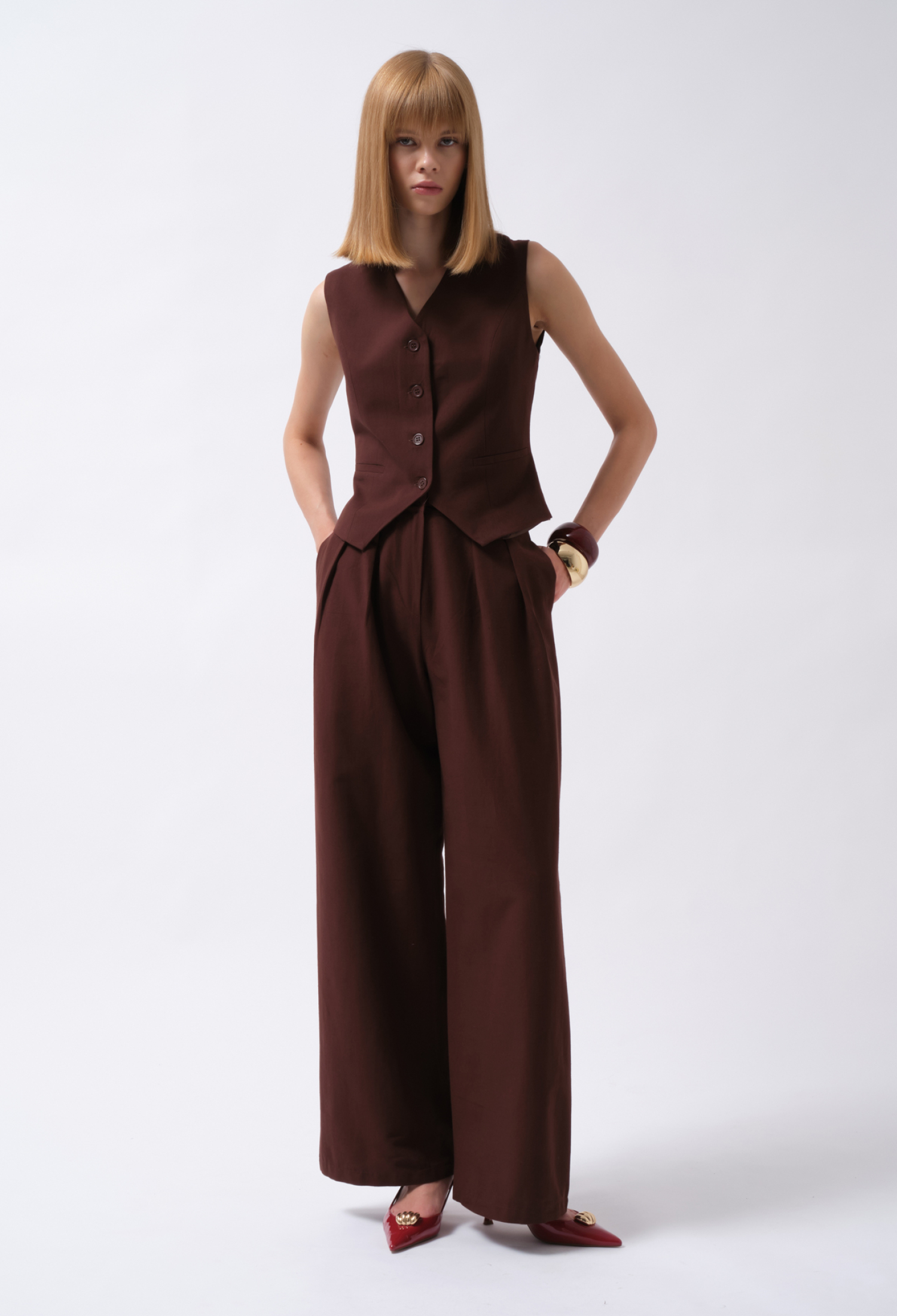 Formal Elegant Vest - Brand: Black Fashion - Women & Kids, Baby Clothes Wholesale - TheBS Women