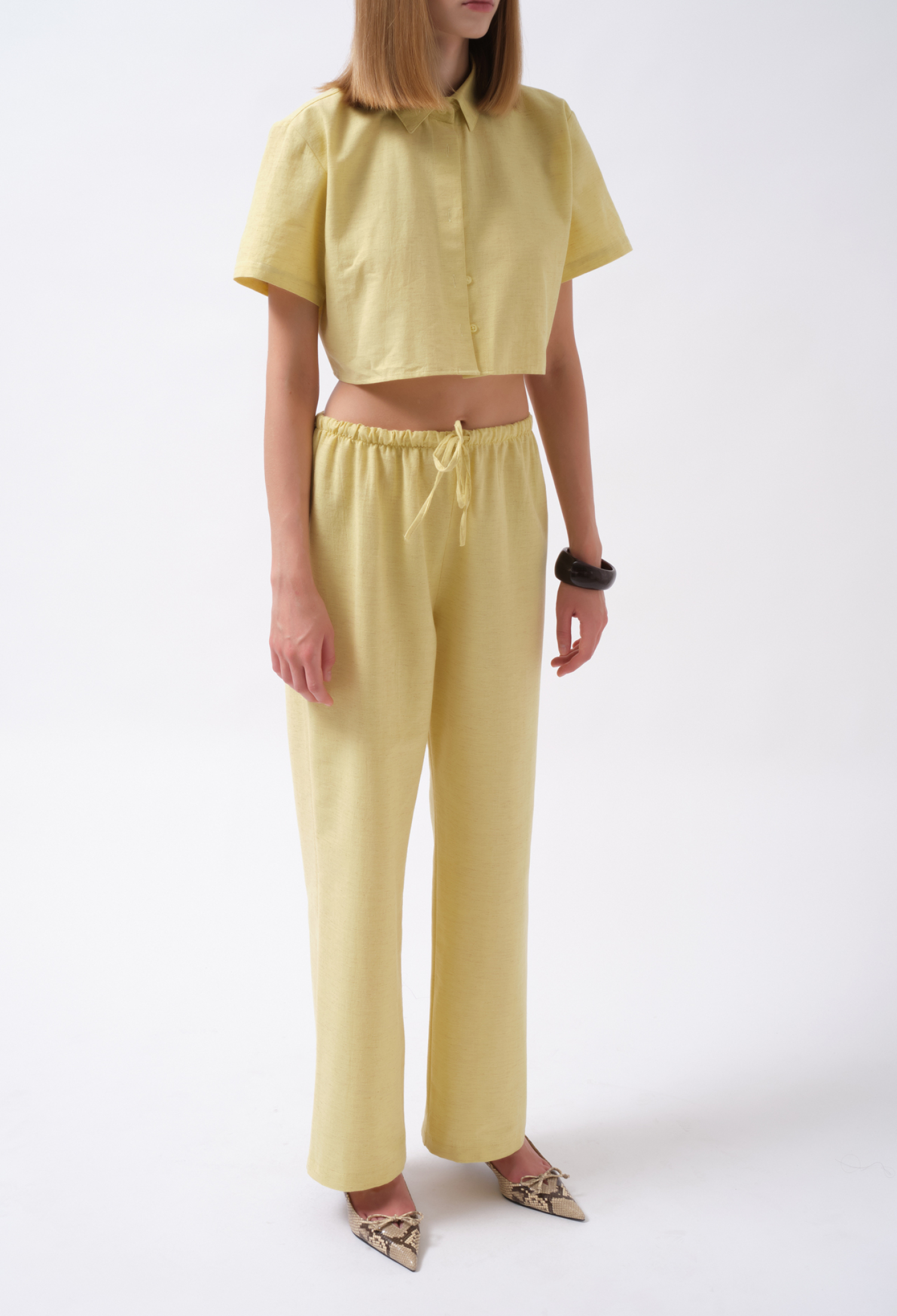 Palazzo Pants With Drawstring Closure - Brand: Black Fashion - Women & Kids, Baby Clothes Wholesale - TheBS Women