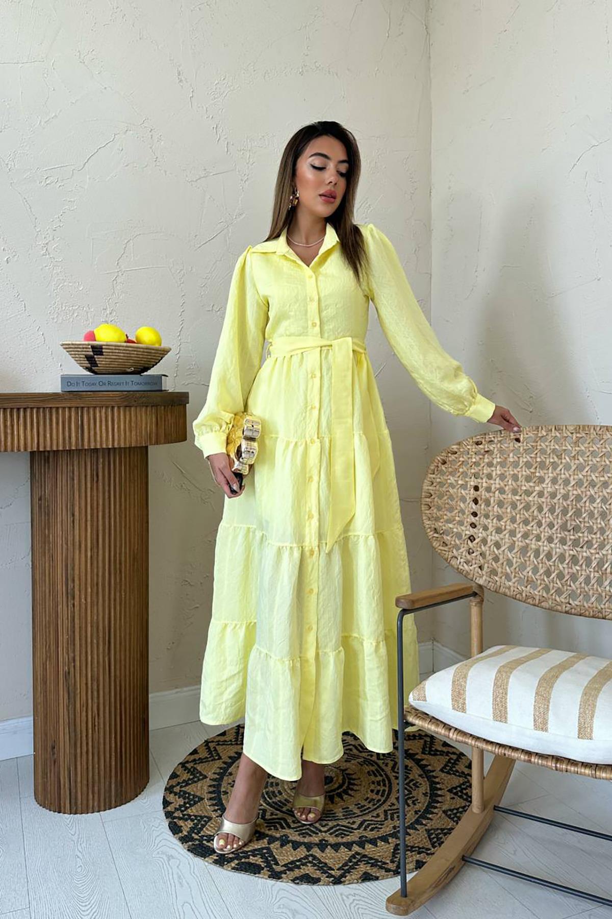 Modest Elegant Shirt Dress Maxi – Brand: Elisa – Women & Kids, Baby Clothes Wholesale – TheBS Women