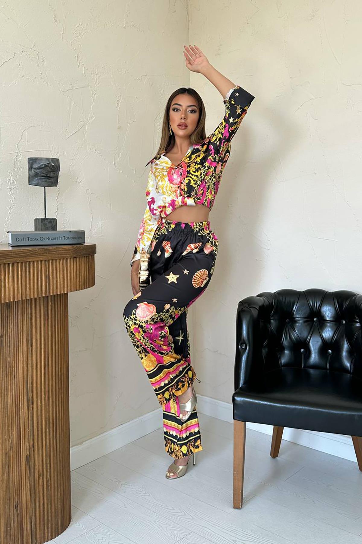 Black Elegant Palazzo Set For Party – Brand: Elisa – Women & Kids, Baby Clothes Wholesale – TheBS Women