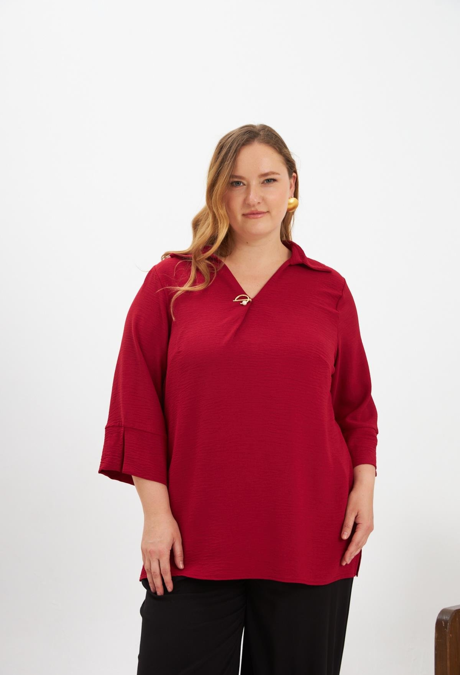Plus Size Elegant Blouse - Brand: RMG - Women & Kids, Baby Clothes Wholesale - TheBS Women