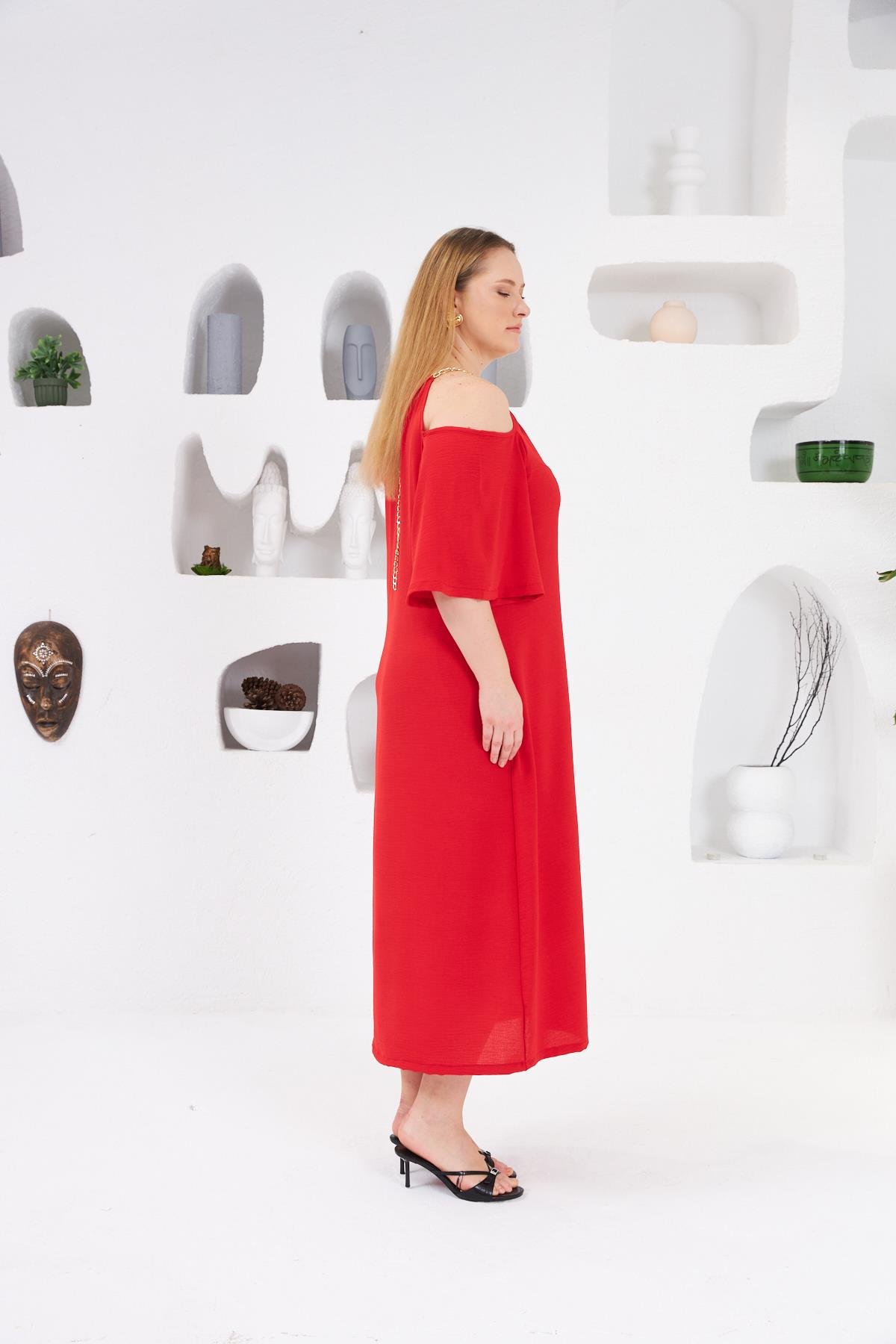 Plus Size Elegant Off Shoulder Neck Shift Dress – Brand: RMG – Women & Kids, Baby Clothes Wholesale – TheBS Women