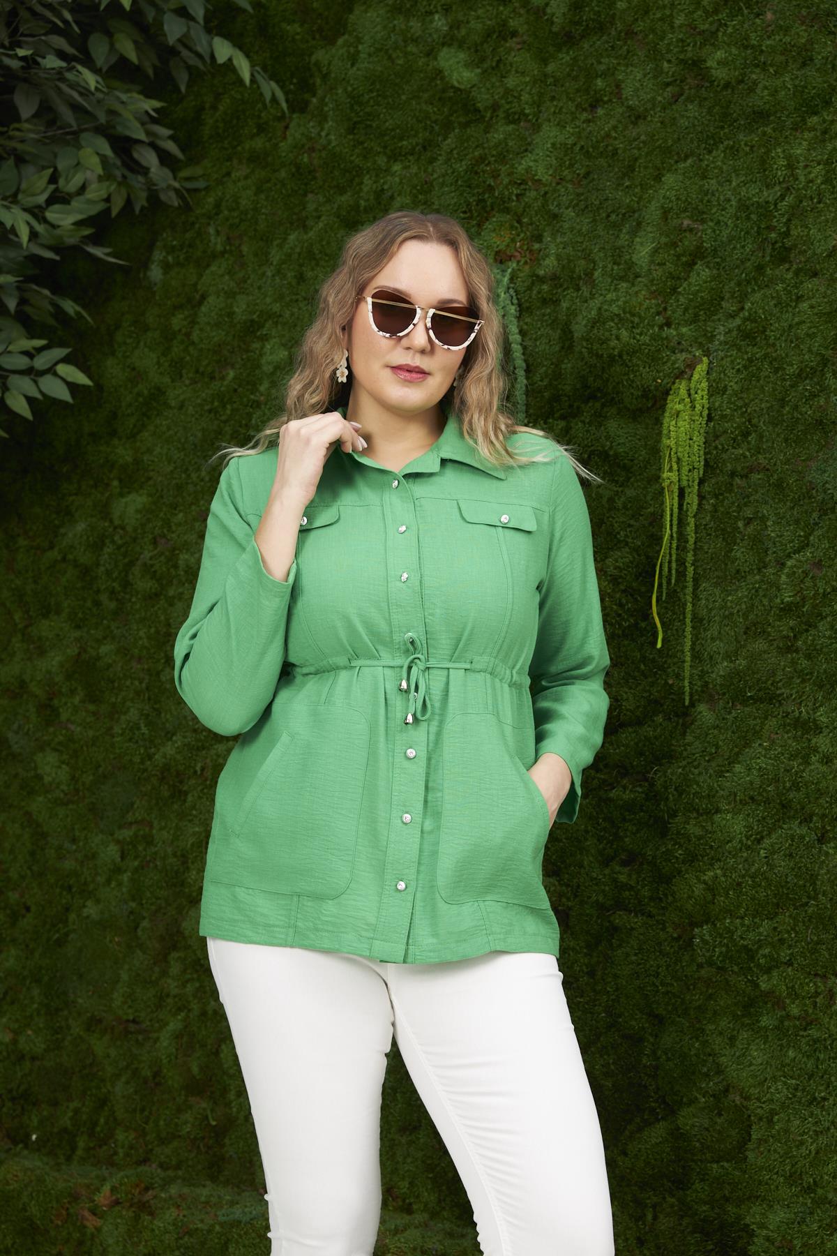 Casual Plus Size Overshirt Jacket – Brand: RMG – Women & Kids, Baby Clothes Wholesale – TheBS Women