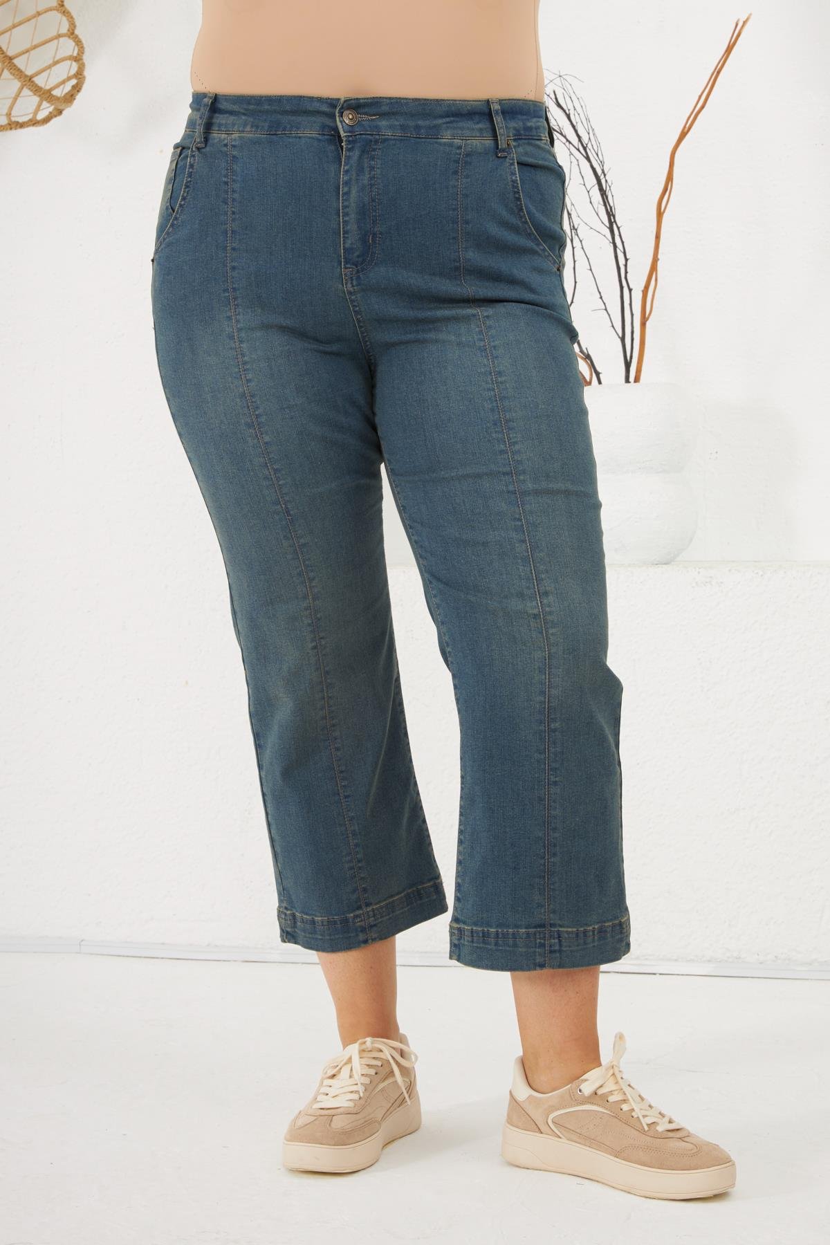 Blue Casual Plus Size Bootcut Jeans – Brand: RMG – Women & Kids, Baby Clothes Wholesale – TheBS Women