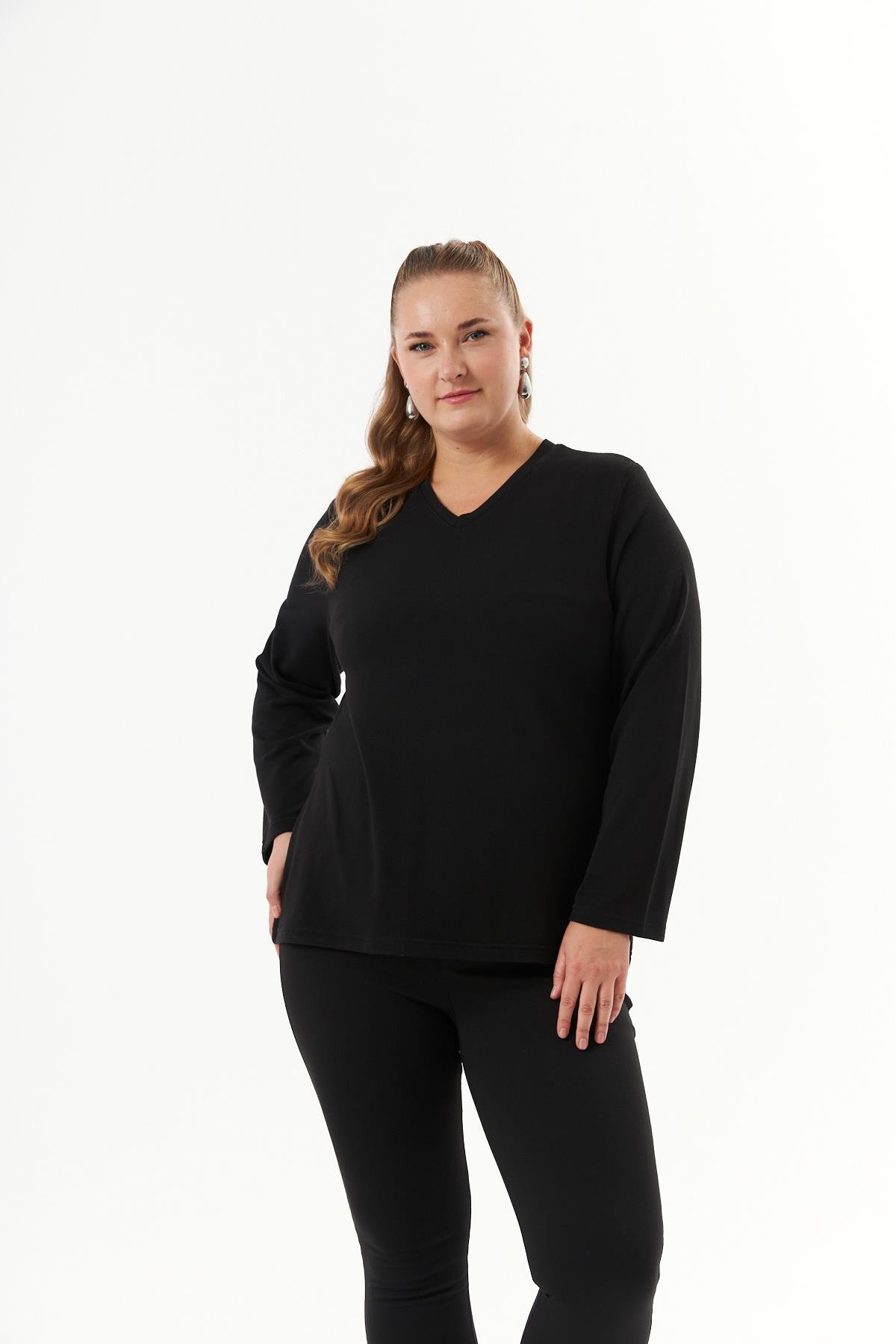 Plus Size V-Neck Elegant Blouse - Brand: RMG - Women & Kids, Baby Clothes Wholesale - TheBS Women Plus Size V-Neck Elegant Blouse - Brand: RMG - Women & Kids, Baby Clothes Wholesale - TheBS Women