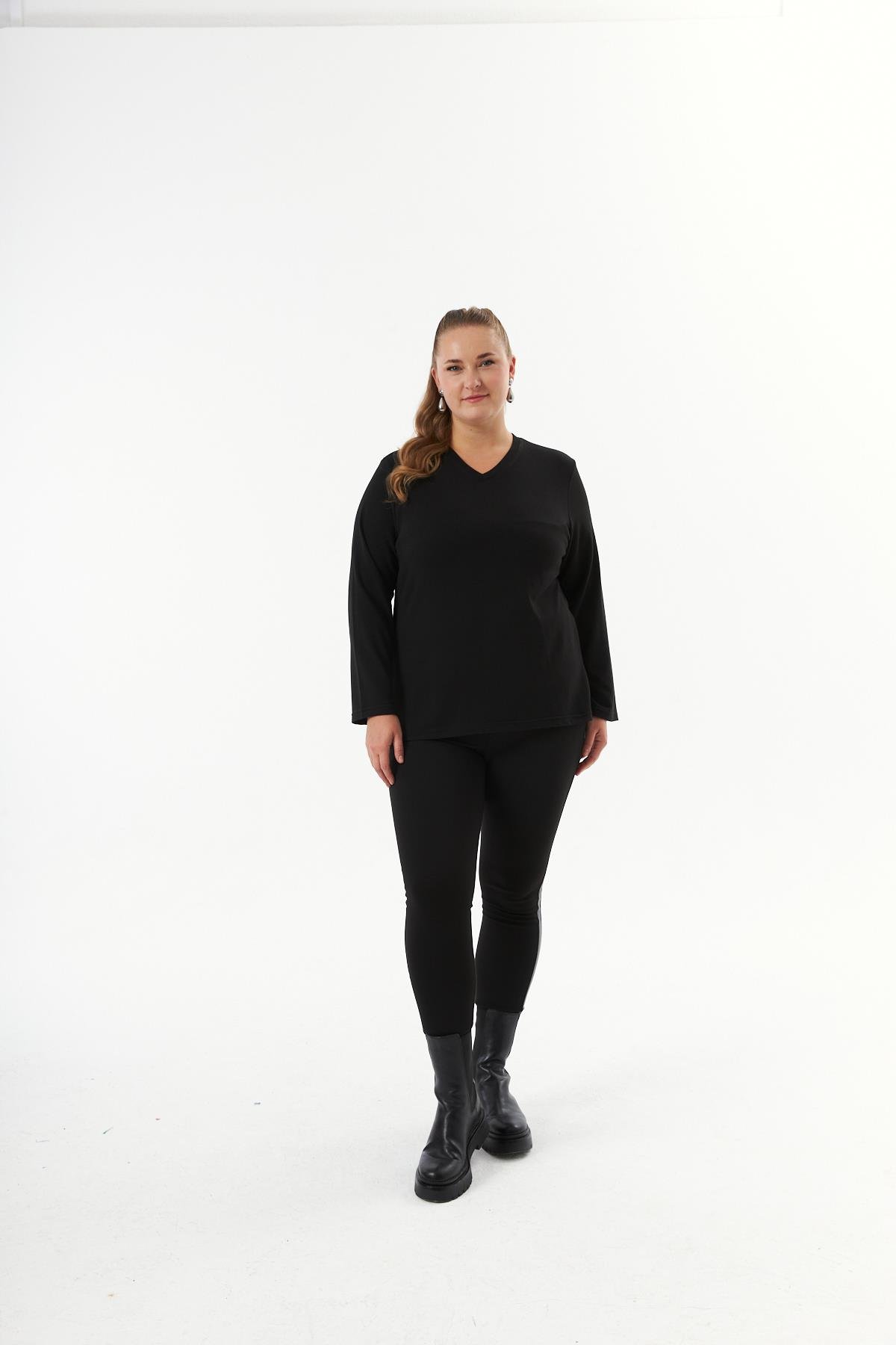 Plus Size V-Neck Elegant Blouse - Brand: RMG - Women & Kids, Baby Clothes Wholesale - TheBS Women Plus Size V-Neck Elegant Blouse - Brand: RMG - Women & Kids, Baby Clothes Wholesale - TheBS Women