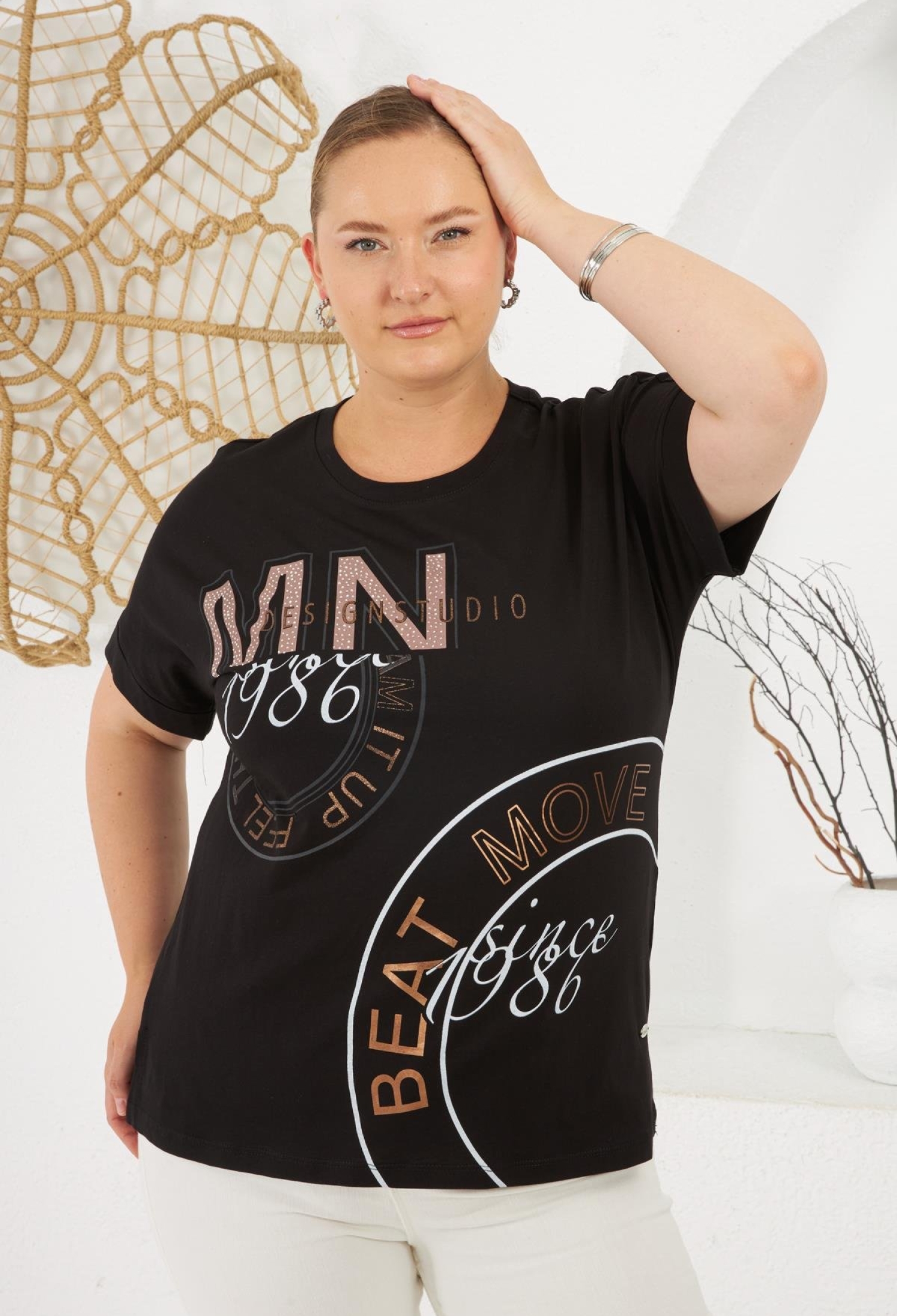 Plus Size Casual Tshirt - Brand: RMG - Women & Kids, Baby Clothes Wholesale - TheBS Women