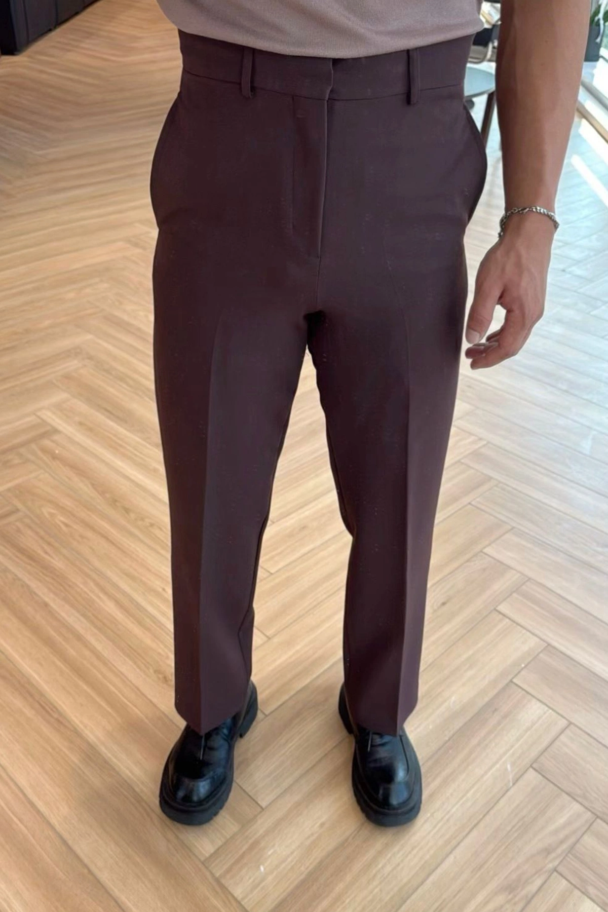 Tapered/Carrot Pants With High Waist - Brand: EYYO ATELIER - Women & Kids, Baby Clothes Wholesale - TheBS Women