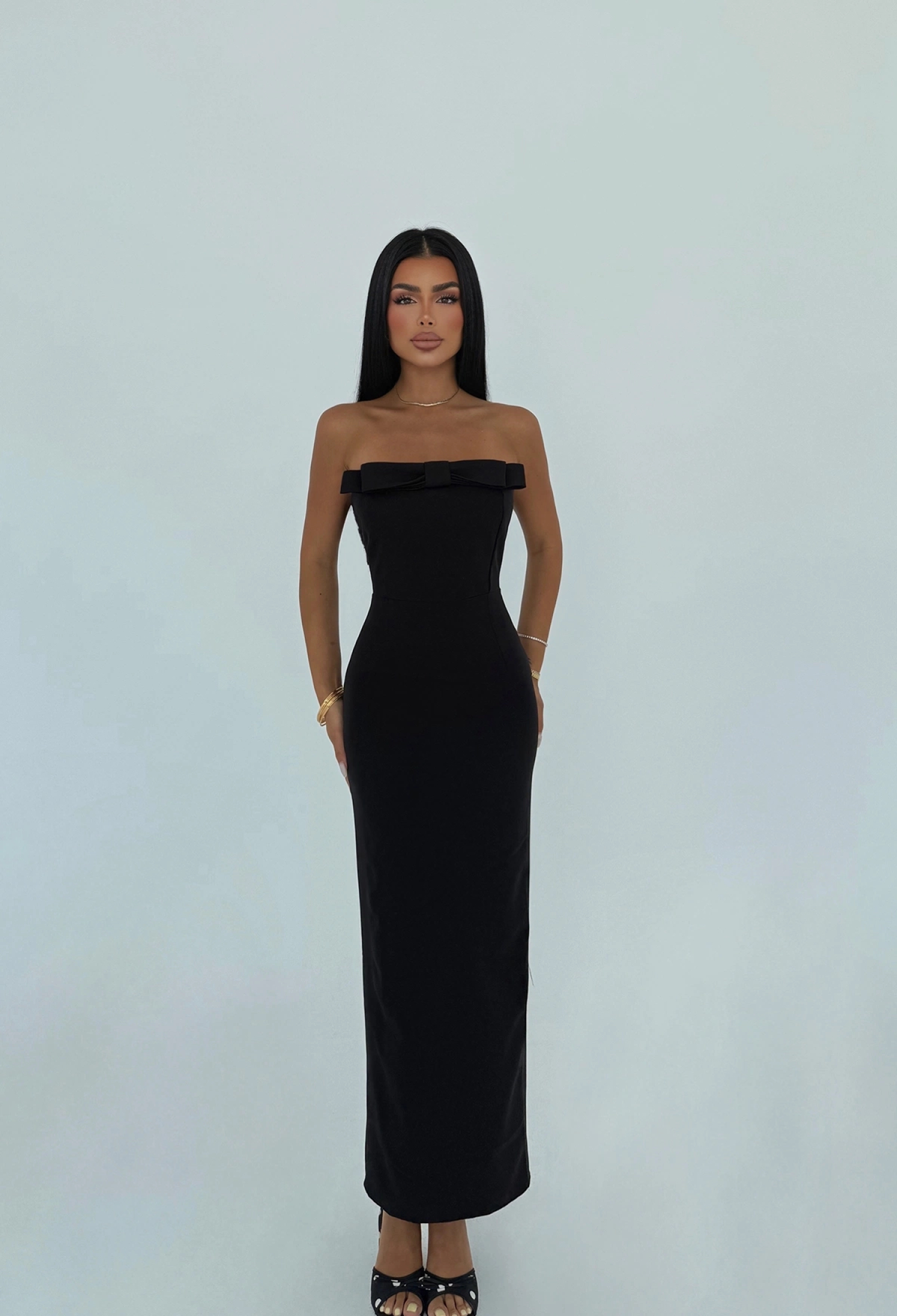 Bodycon Strapless Maxi Dress - Brand: EYYO ATELIER - Women & Kids, Baby Clothes Wholesale - TheBS Women