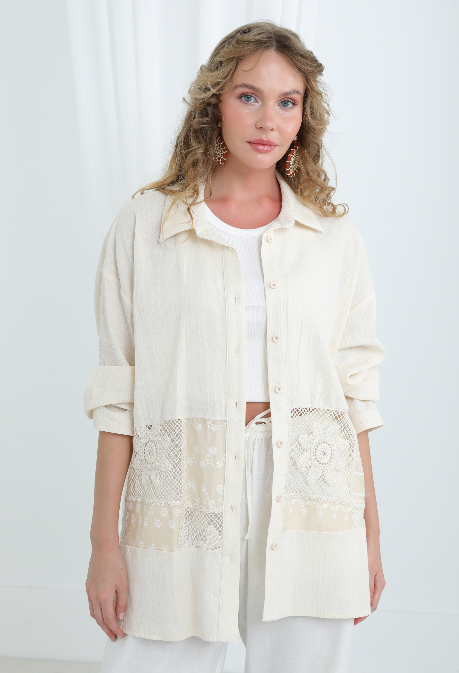 Casual Boho Elegant Modest Shirt - Brand: SOUL - Women & Kids, Baby Clothes Wholesale - TheBS Women