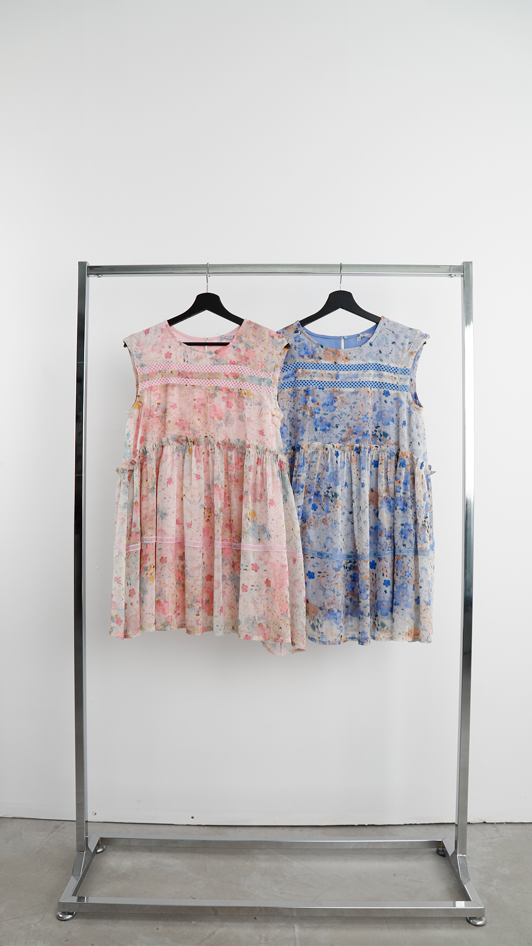 Babydoll Dress Floral Mini Sleeveless Boho Summer - Brand: Cream Rouge - Women & Kids, Baby Clothes Wholesale - TheBS Women Babydoll Dress Floral Mini Sleeveless Boho Summer - Brand: Cream Rouge - Women & Kids, Baby Clothes Wholesale - TheBS Women