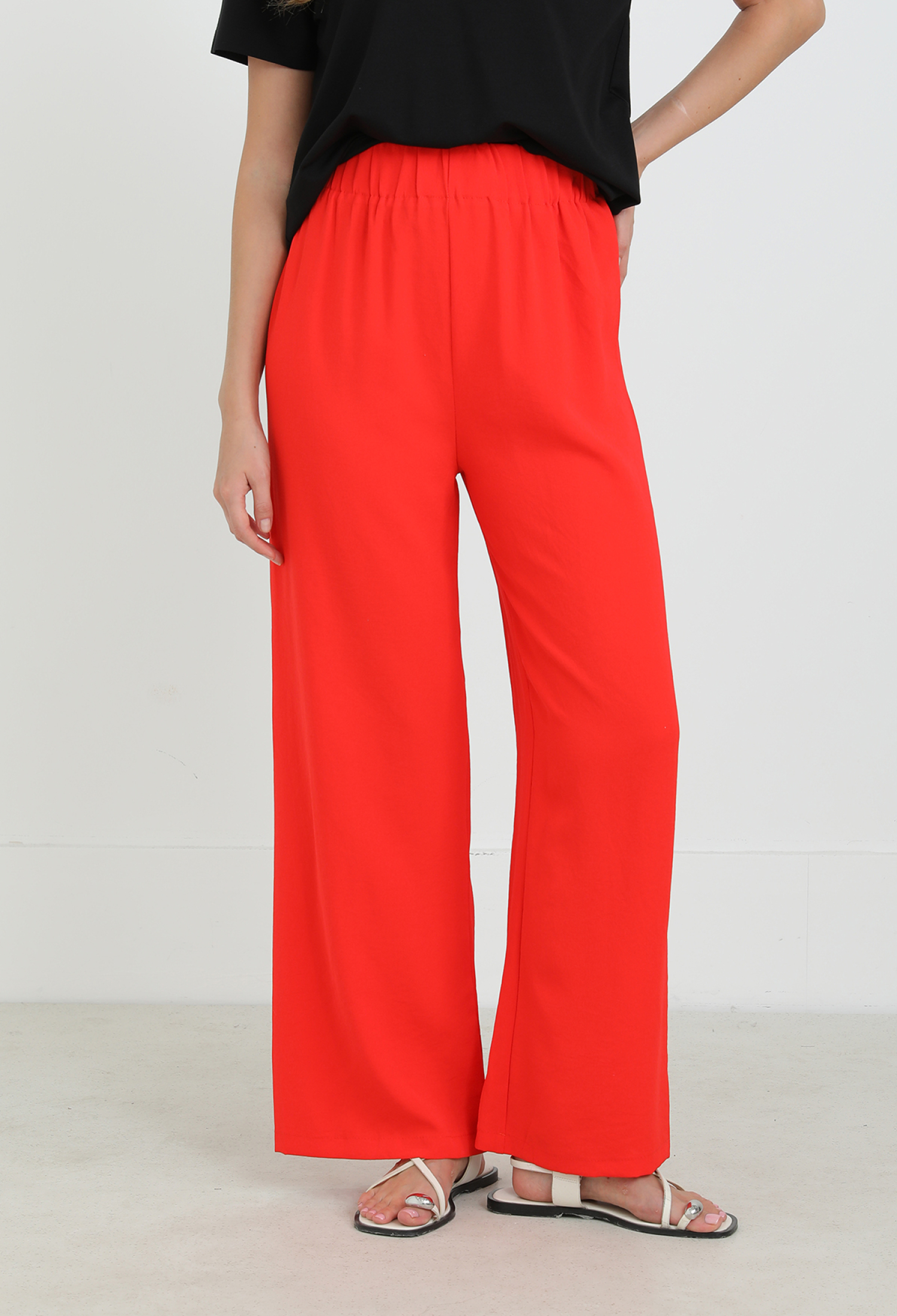 Elegant Casual Palazzo Pants - Brand: Puane - Women & Kids, Baby Clothes Wholesale - TheBS Women