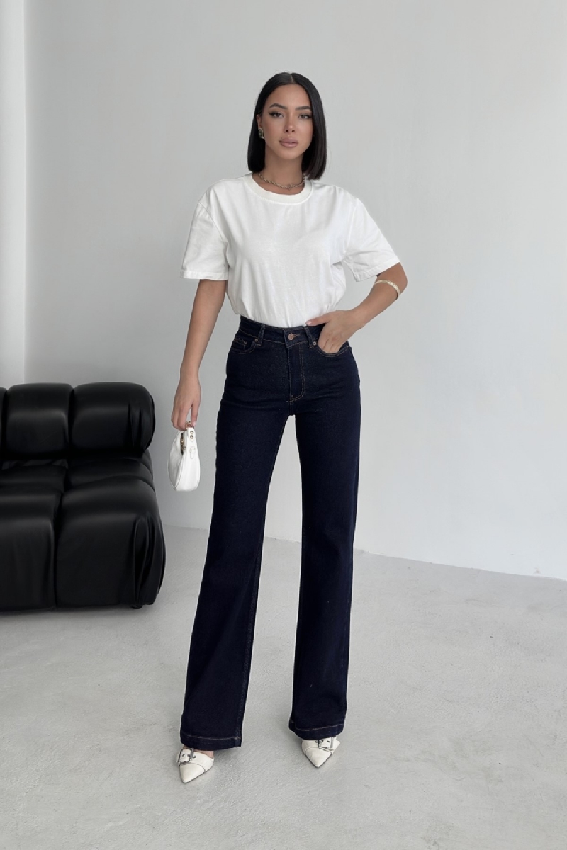 Mom Jeans With Flare Leg - Brand: XLove - Women & Kids, Baby Clothes Wholesale - TheBS Women Mom Jeans With Flare Leg - Brand: XLove - Women & Kids, Baby Clothes Wholesale - TheBS Women