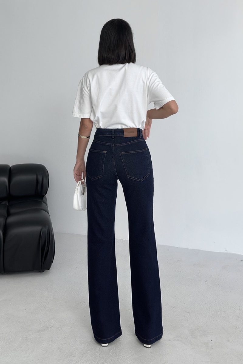 Mom Jeans With Flare Leg - Brand: XLove - Women & Kids, Baby Clothes Wholesale - TheBS Women Mom Jeans With Flare Leg - Brand: XLove - Women & Kids, Baby Clothes Wholesale - TheBS Women